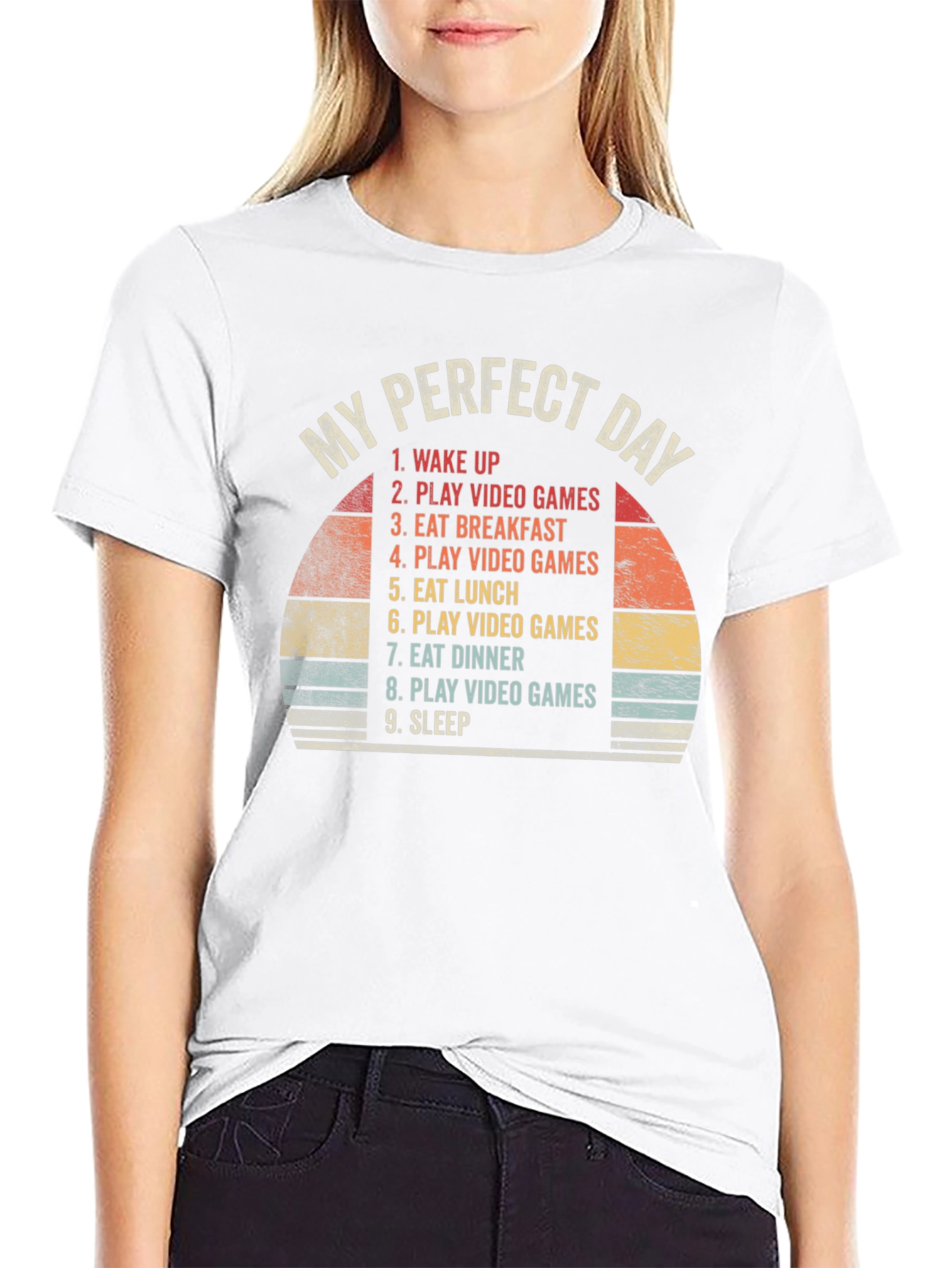 My Perfect Day Video Game T-Shirt