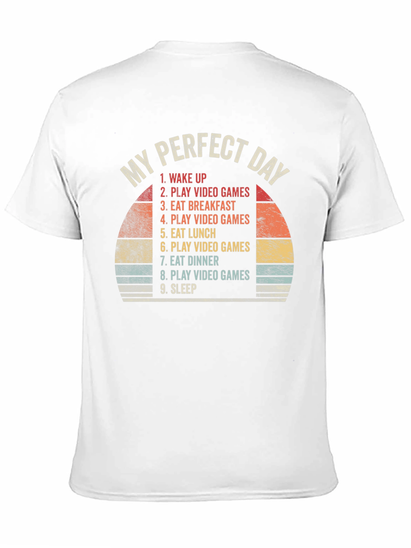 My Perfect Day Video Game T-Shirt
