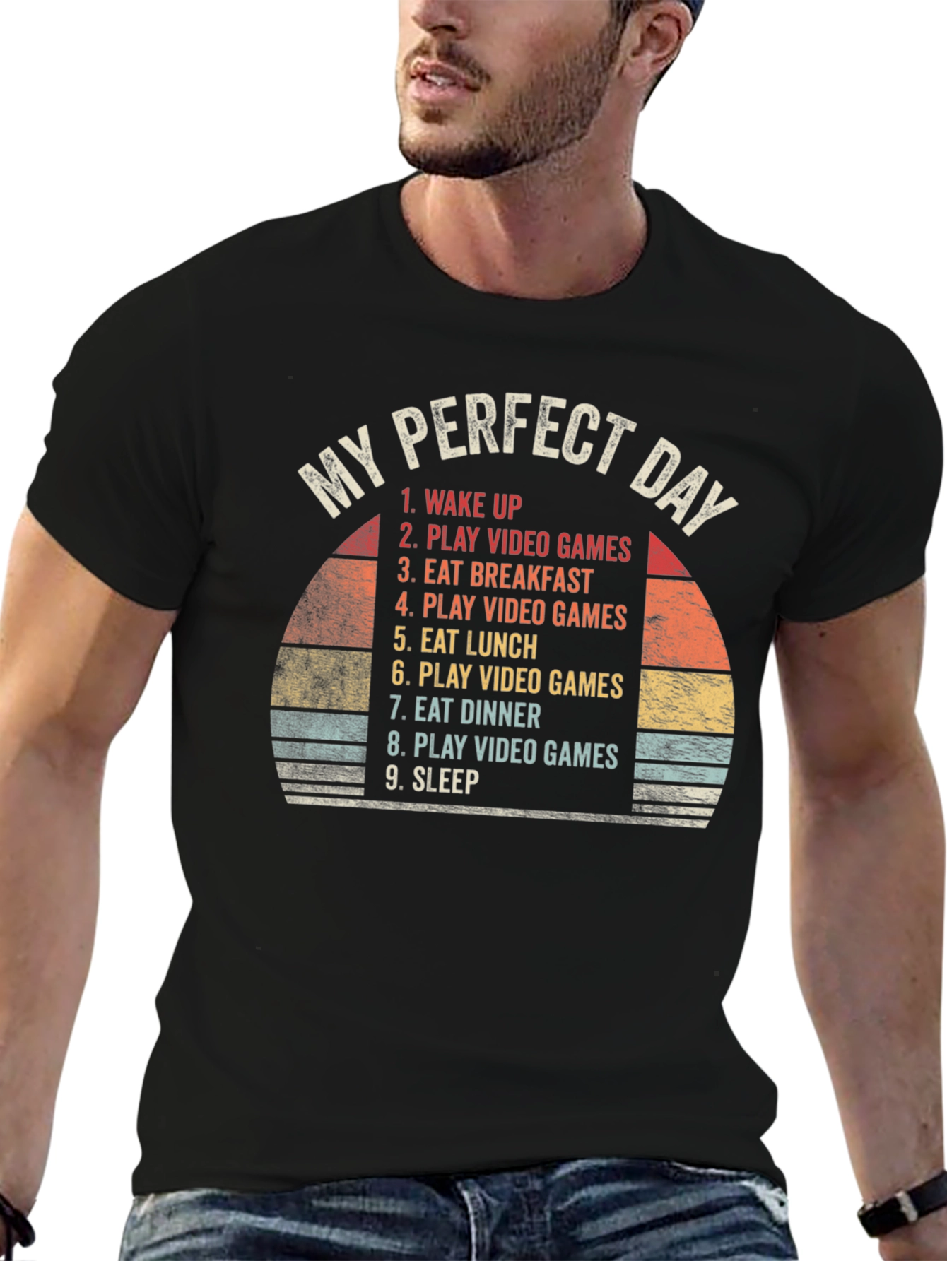 My Perfect Day Video Game T-Shirt