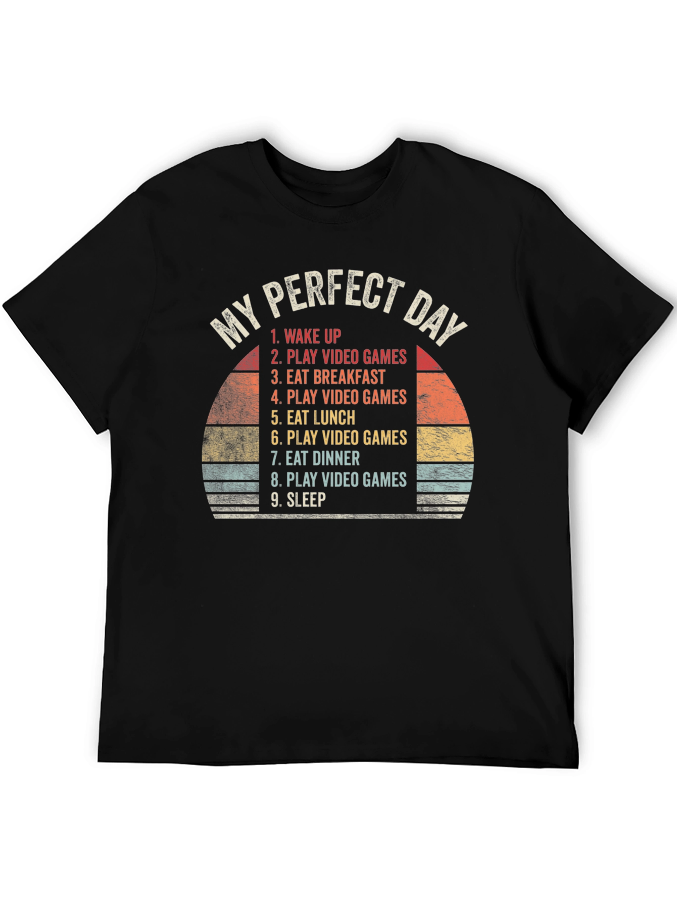 My Perfect Day Video Game T-Shirt