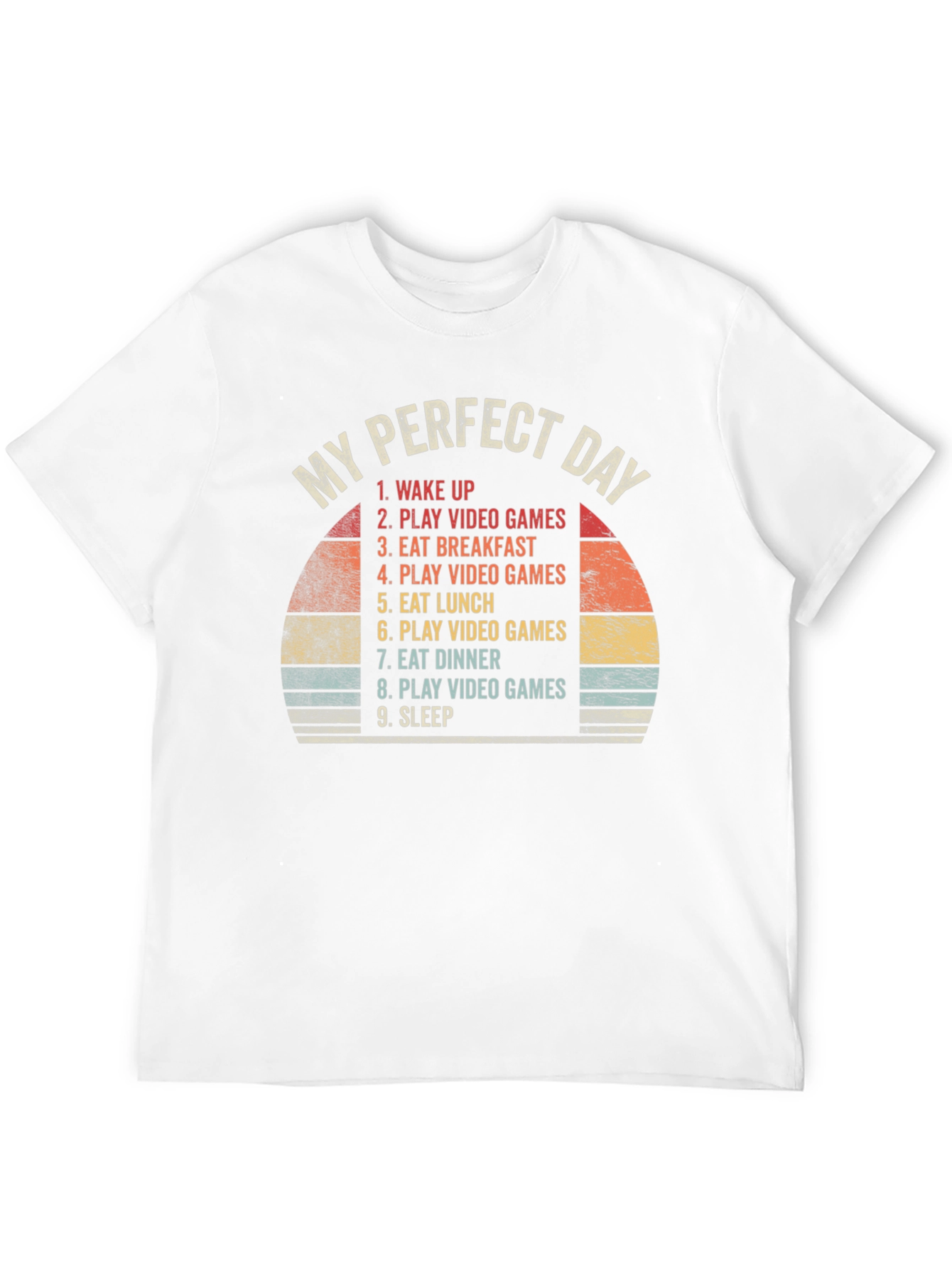 My Perfect Day Video Game T-Shirt