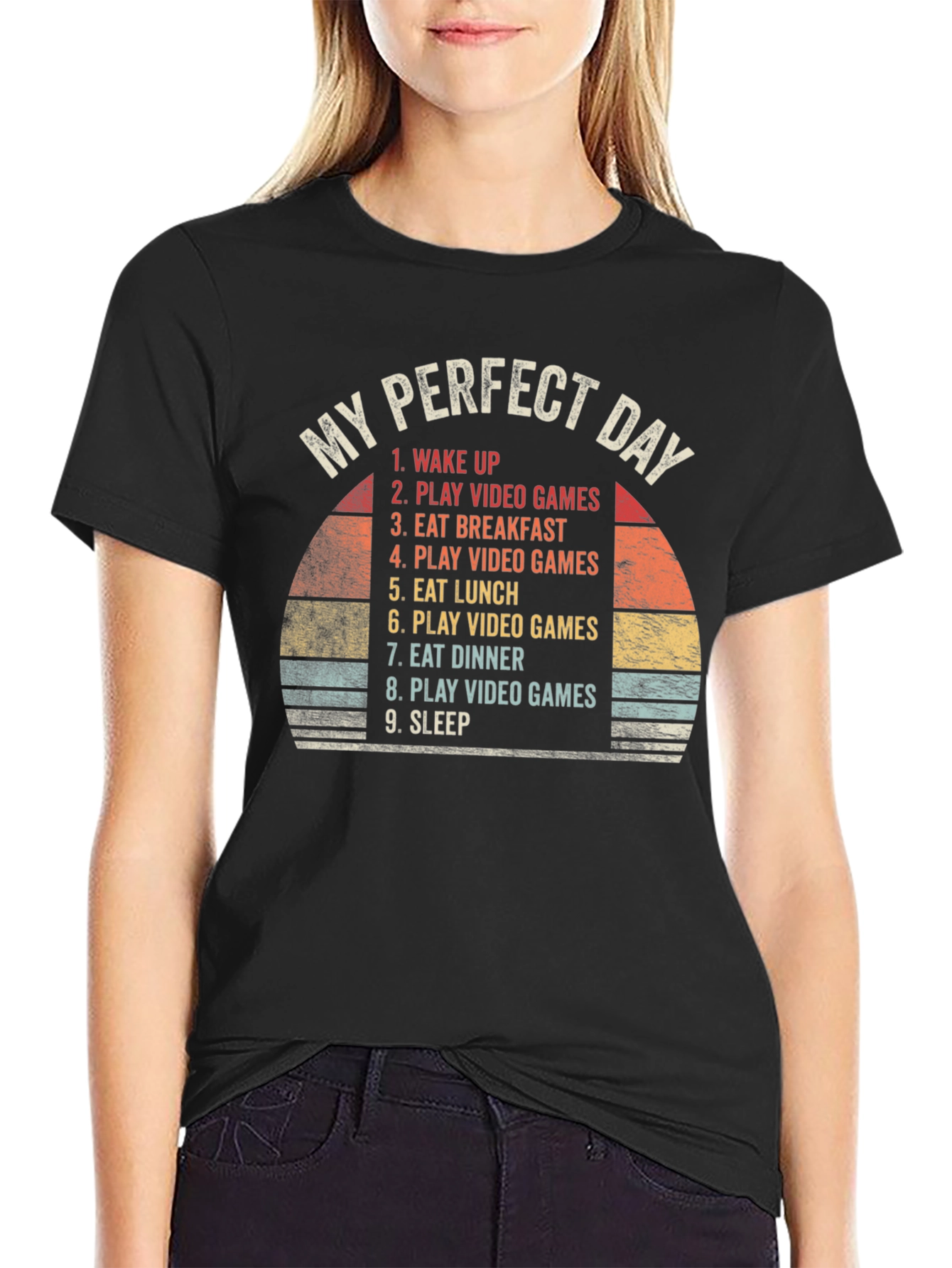My Perfect Day Video Game T-Shirt