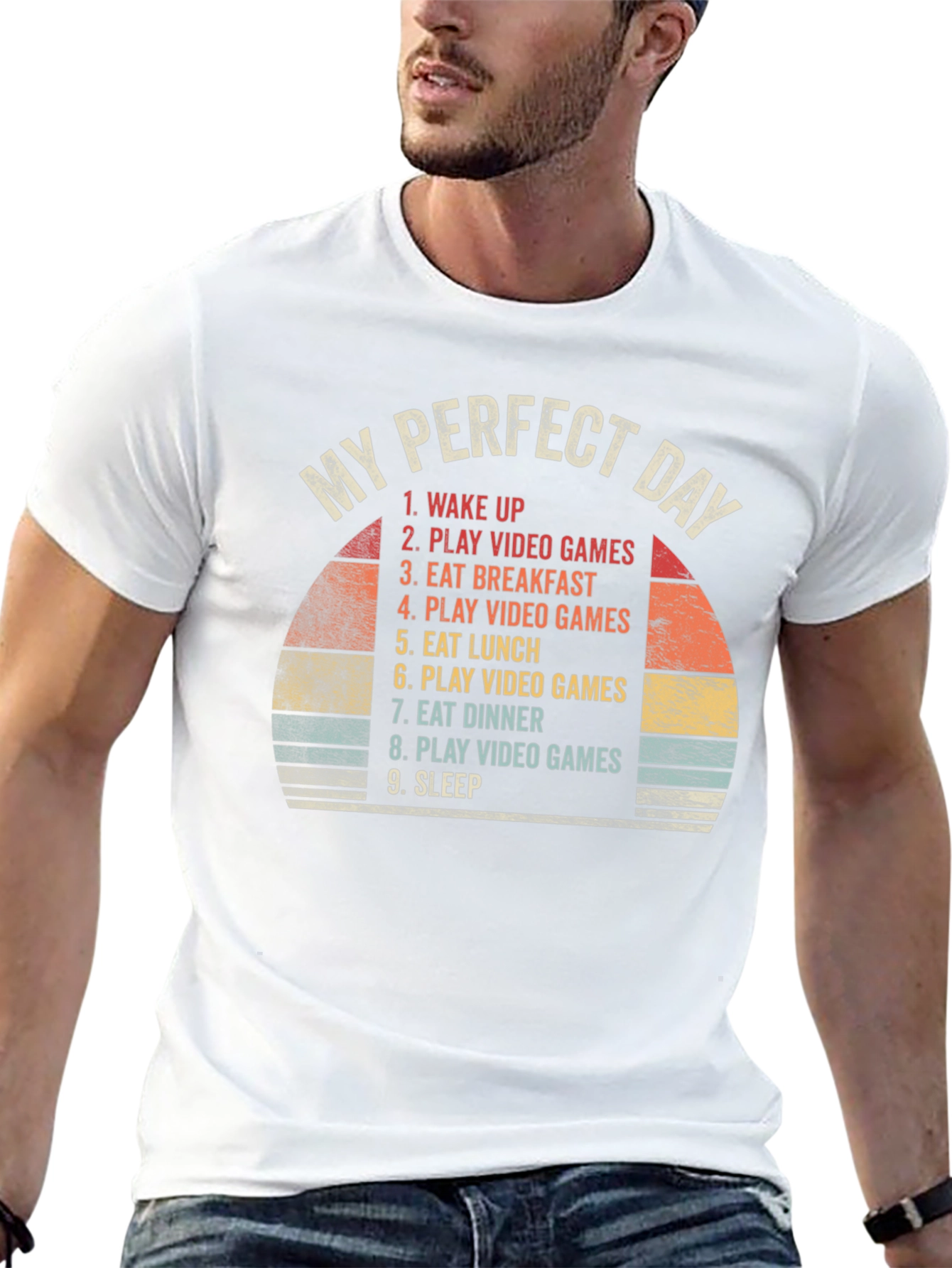 My Perfect Day Video Game T-Shirt