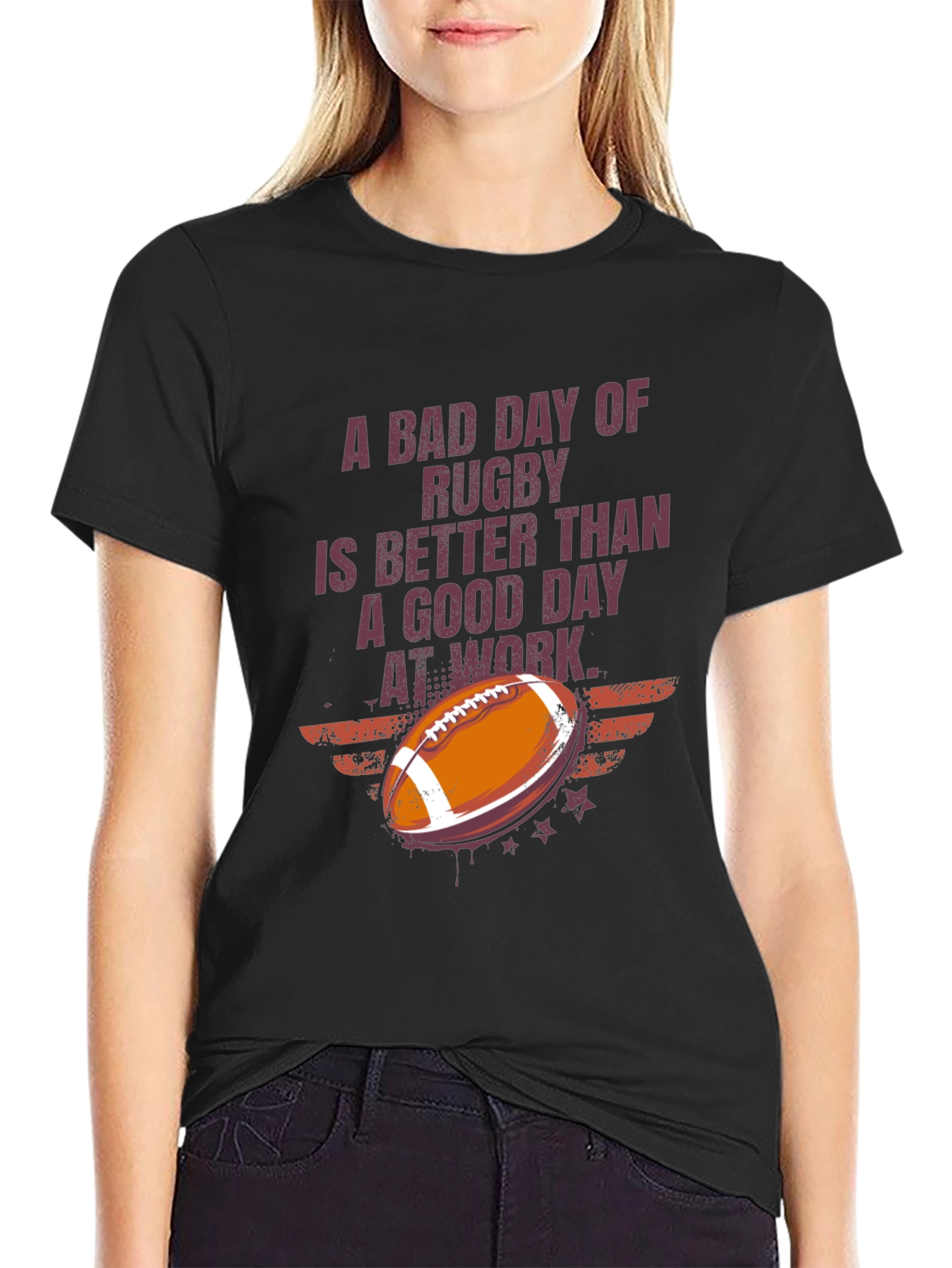 Rugby T-Shirt: A Bad Day of Rugby