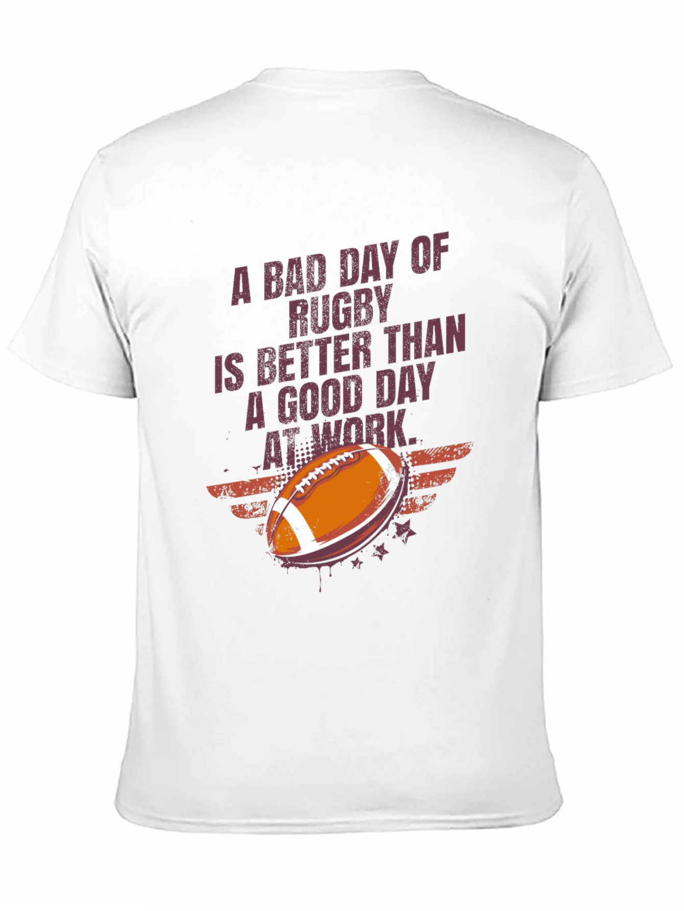 Rugby T-Shirt: A Bad Day of Rugby