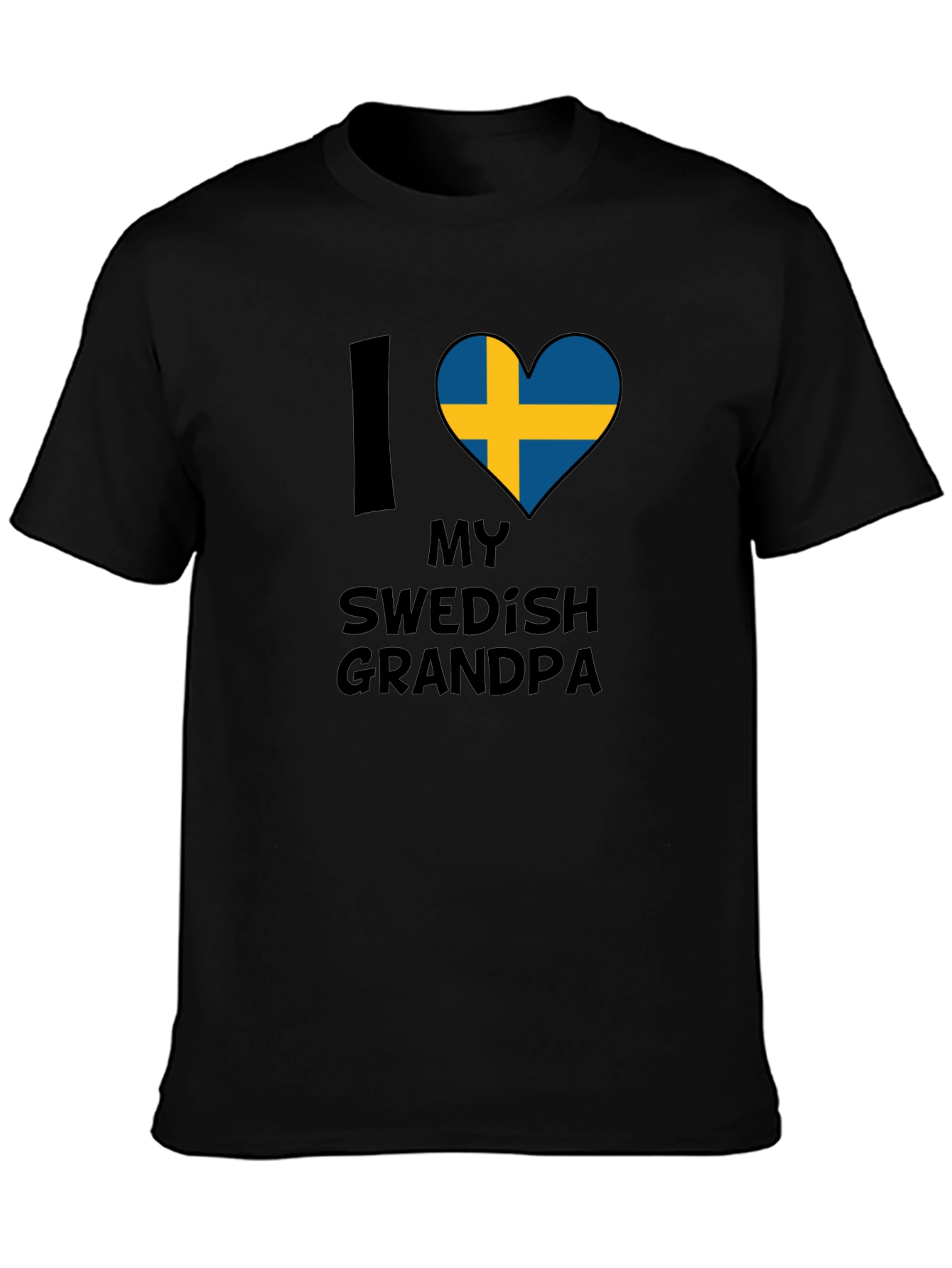 I Love My Swedish Grandpa T-Shirt