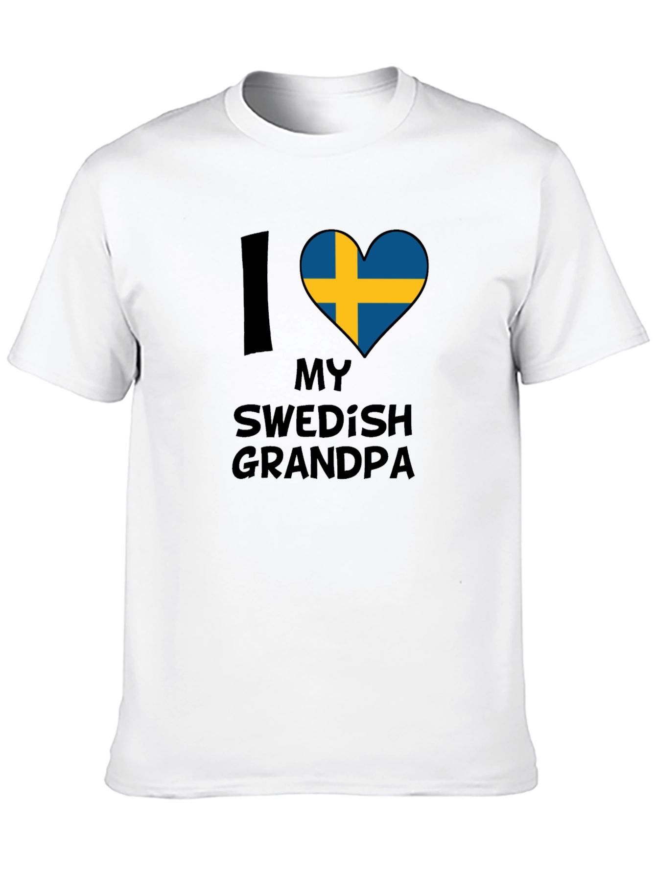 I Love My Swedish Grandpa T-Shirt