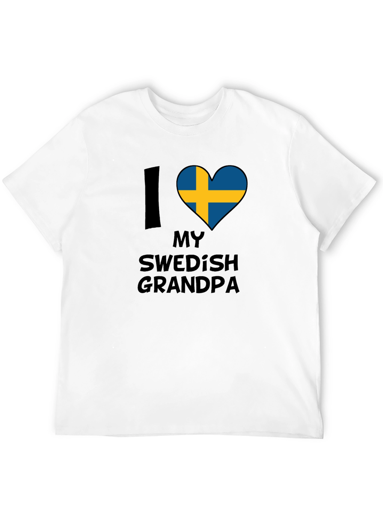 I Love My Swedish Grandpa T-Shirt