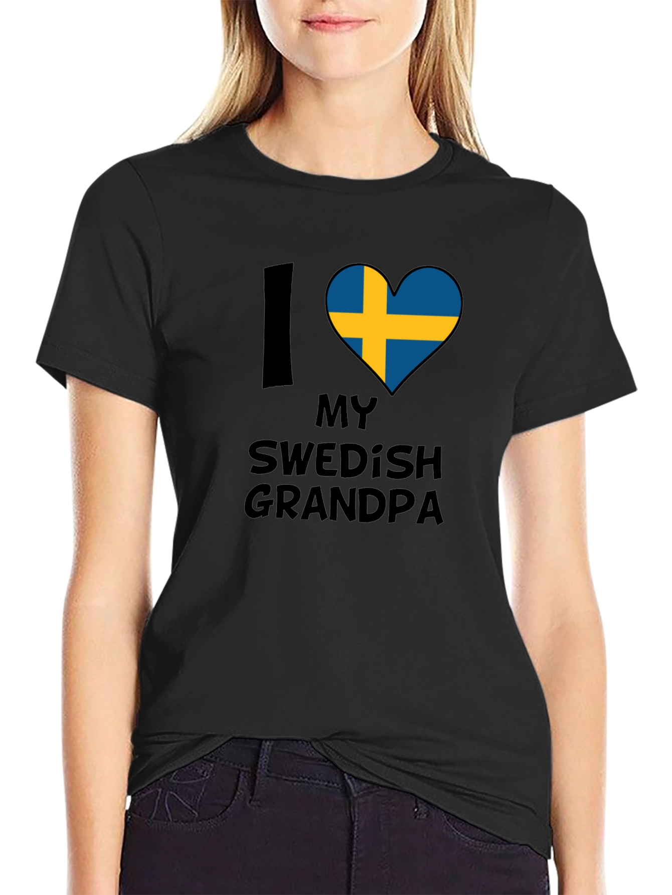 I Love My Swedish Grandpa T-Shirt