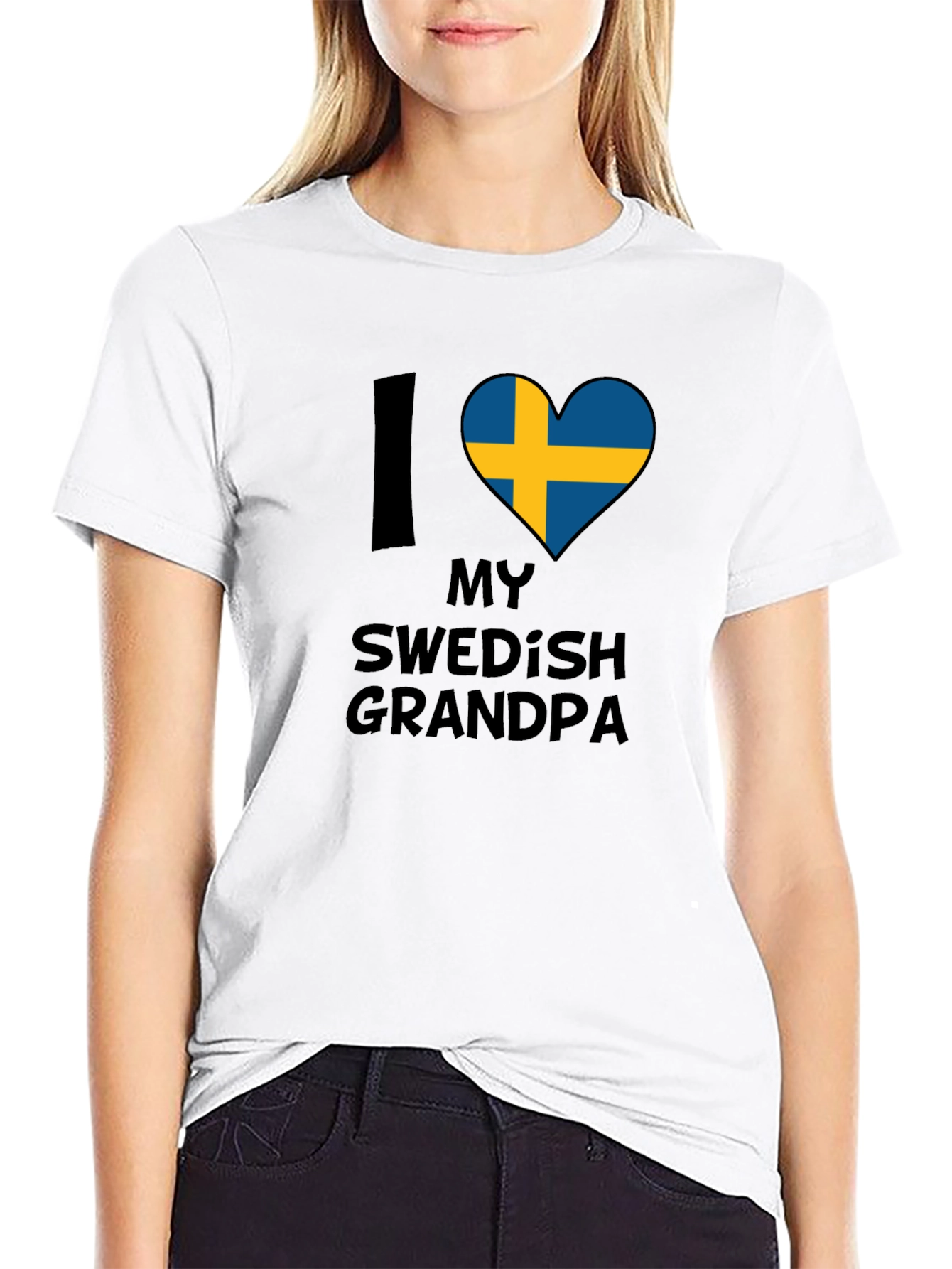 I Love My Swedish Grandpa T-Shirt