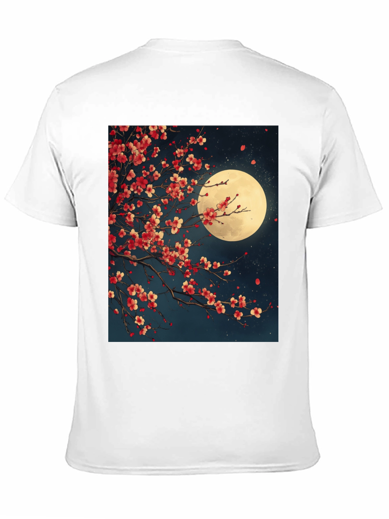 Cherry Blossom Moon Graphic Tee