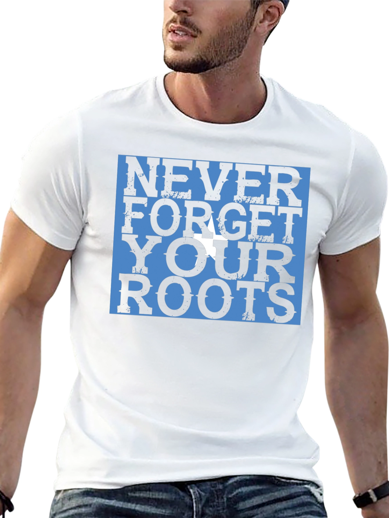 Never Forget Your Roots Graphic Tee