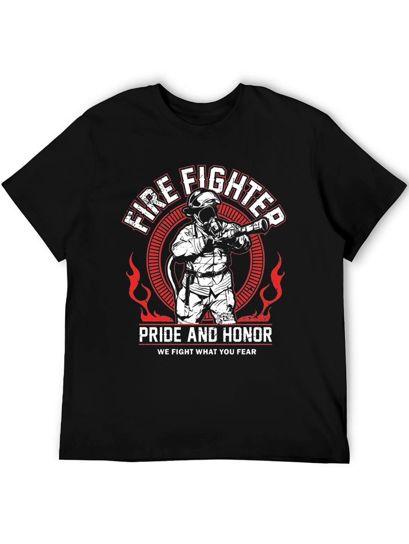 Firefighter Pride and Honor T-Shirt