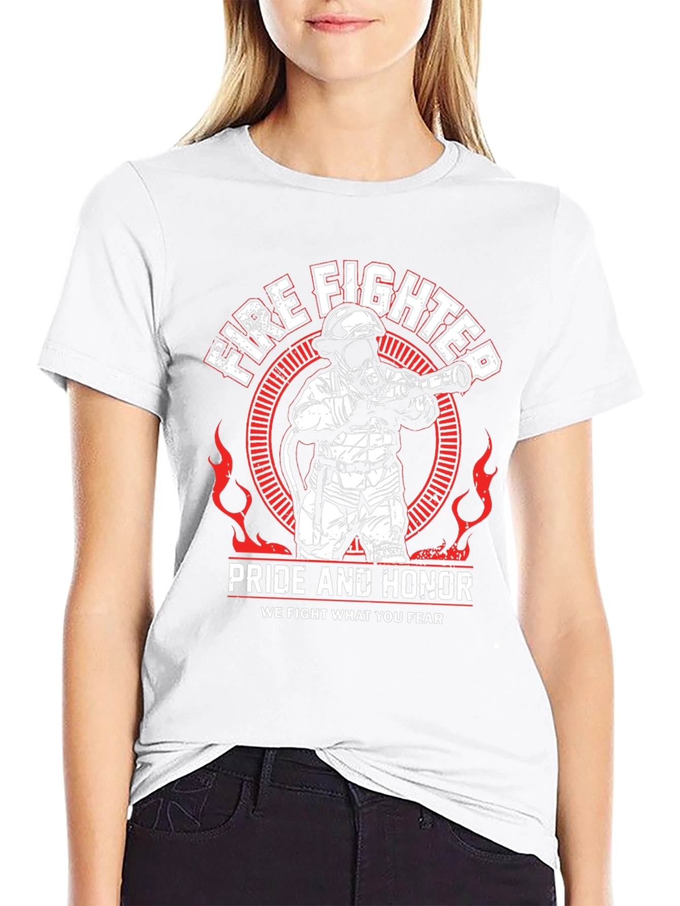 Firefighter Pride and Honor T-Shirt