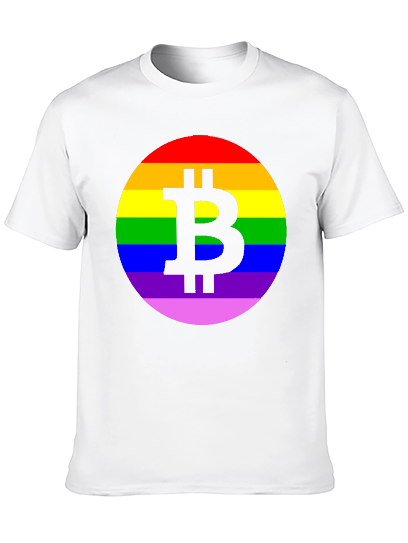 Bitcoin LGBT Pride T-Shirt - Black
