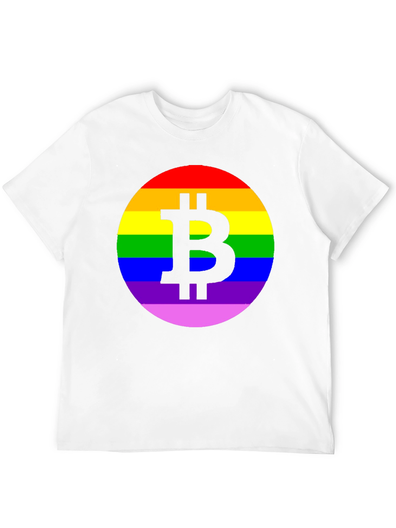 Bitcoin LGBT Pride T-Shirt - Black