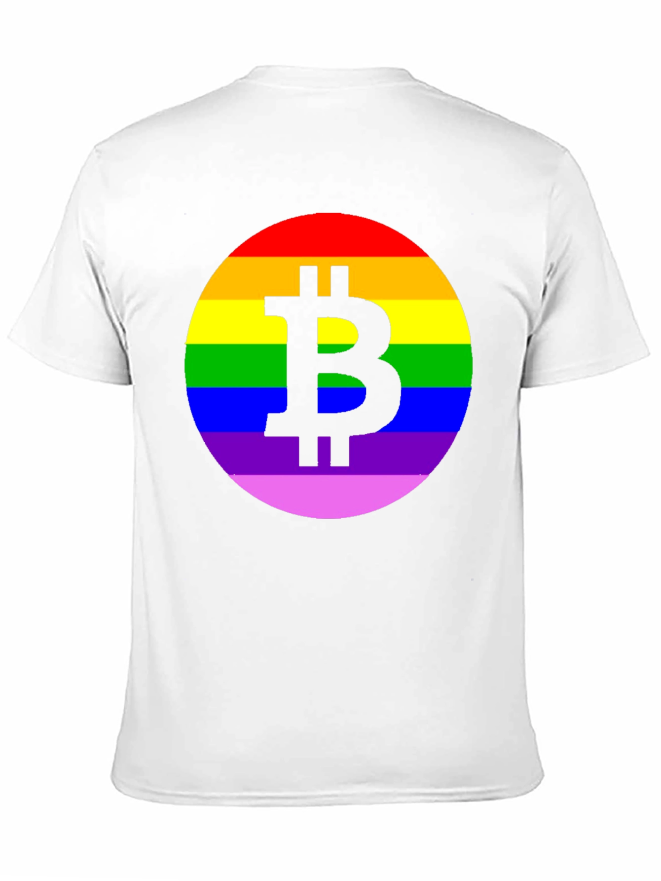 Bitcoin LGBT Pride T-Shirt - Black