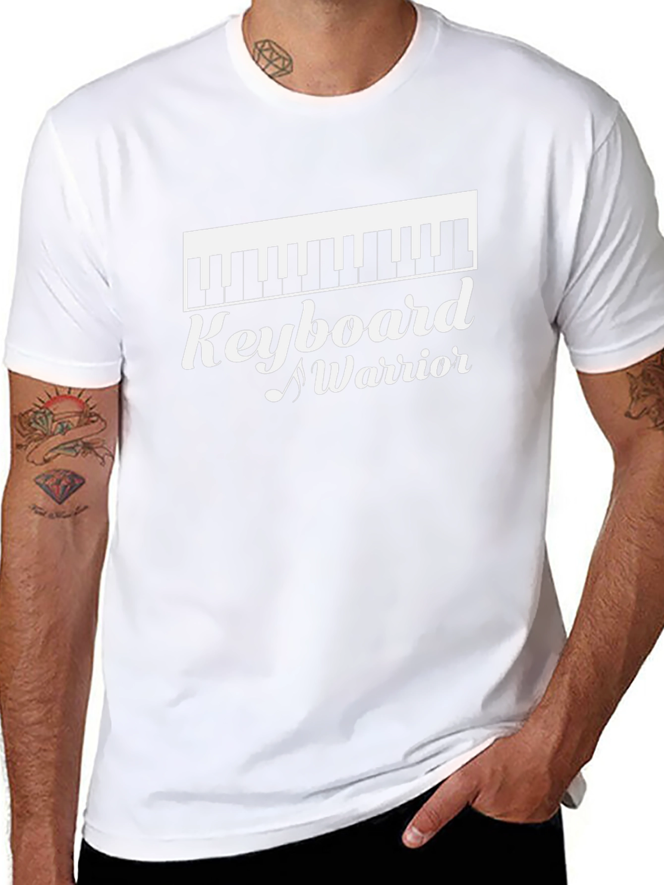 Keyboard Warrior Graphic Tee