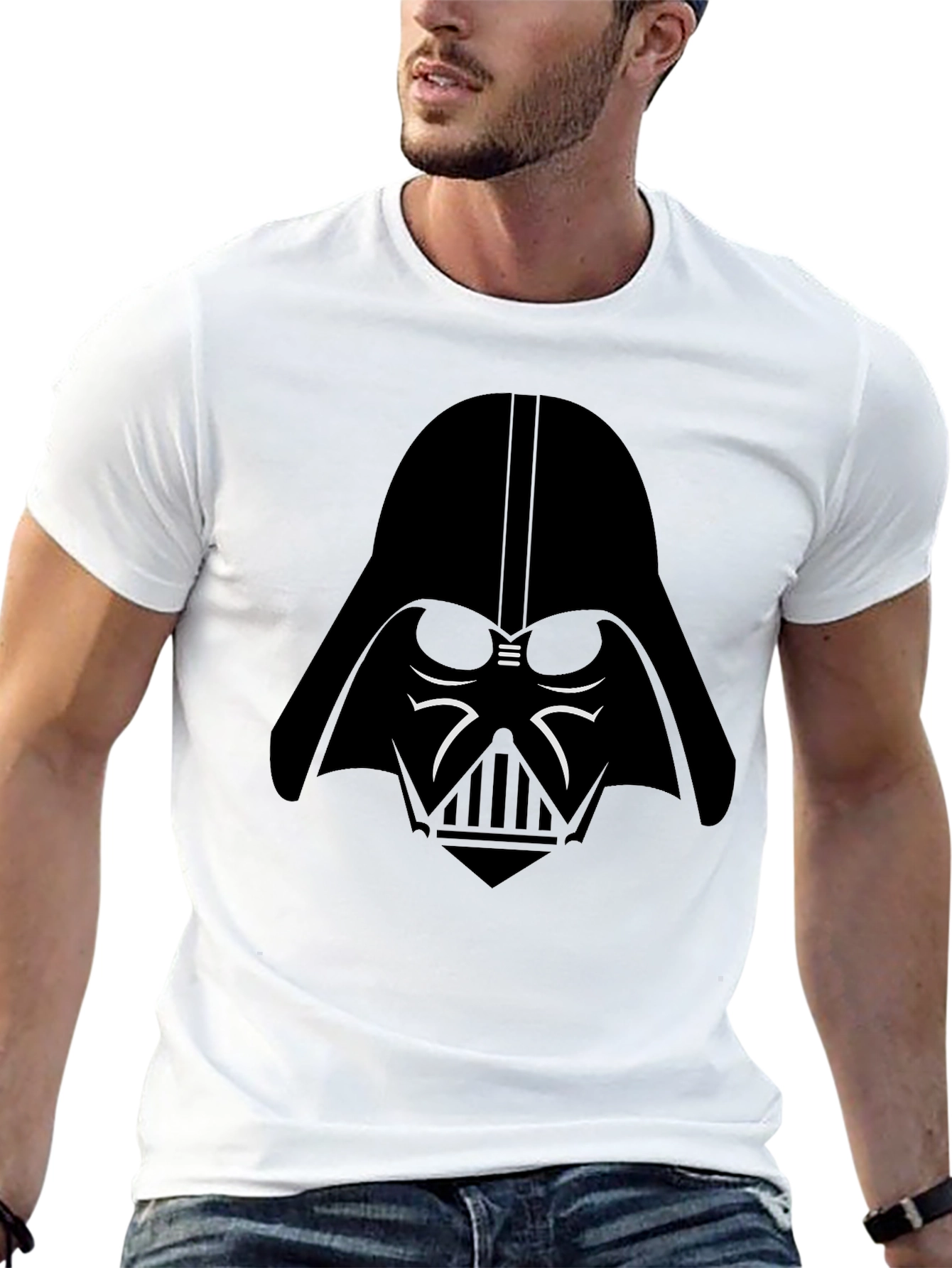Darth Vader Graphic T-Shirt - Classic Black