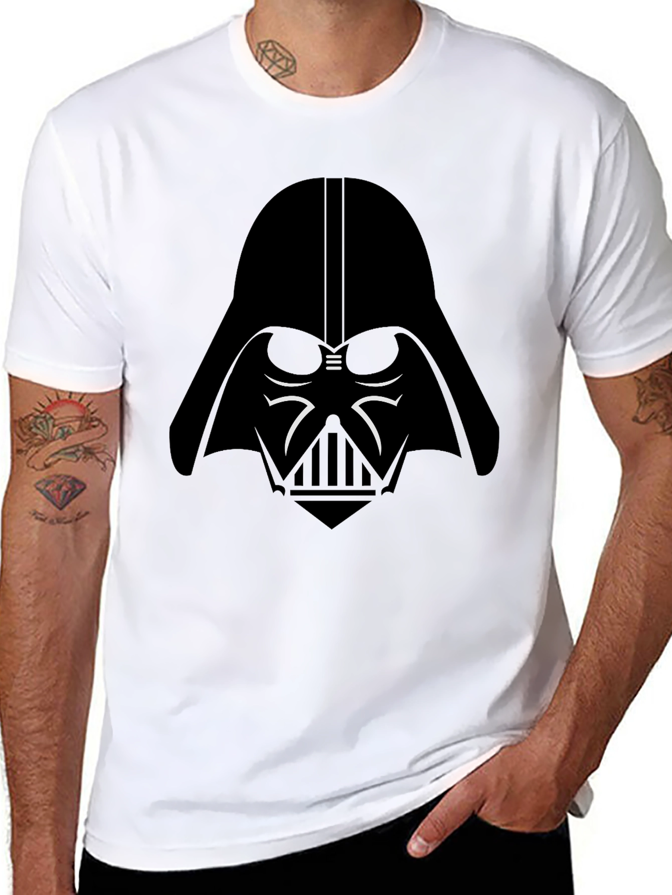 Darth Vader Graphic T-Shirt - Classic Black