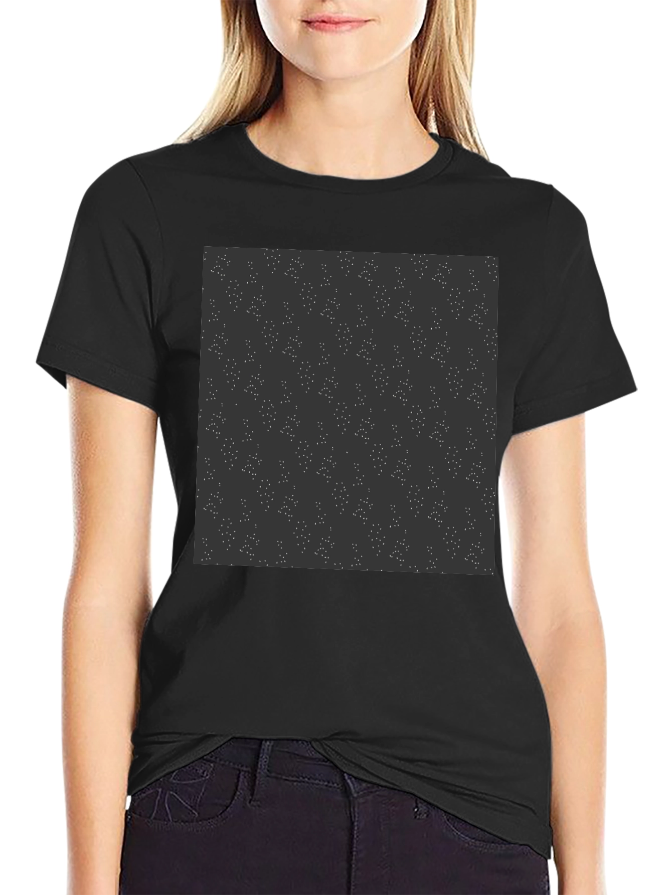 Starry Night Graphic Tee - Modern Style