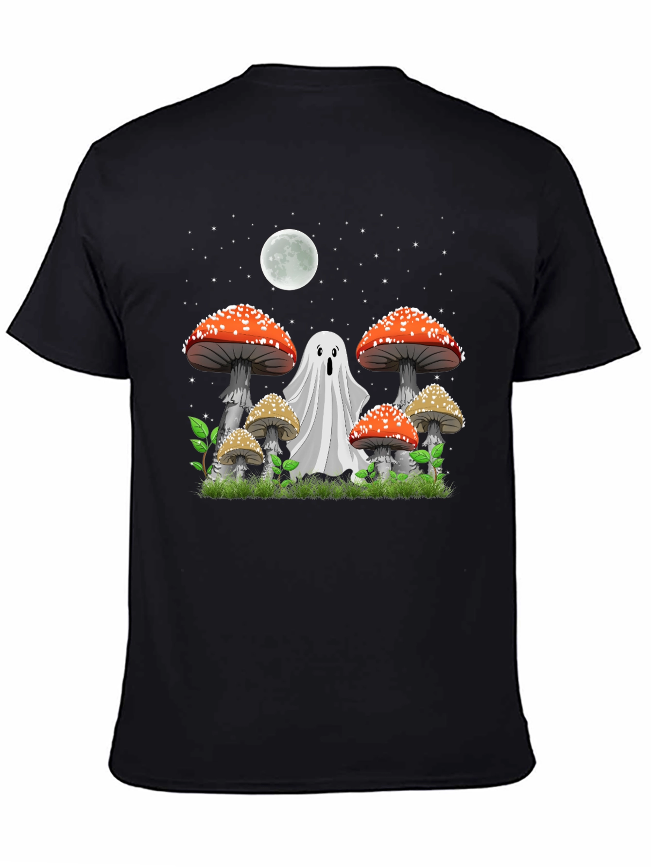 Ghost & Mushroom Graphic Tee