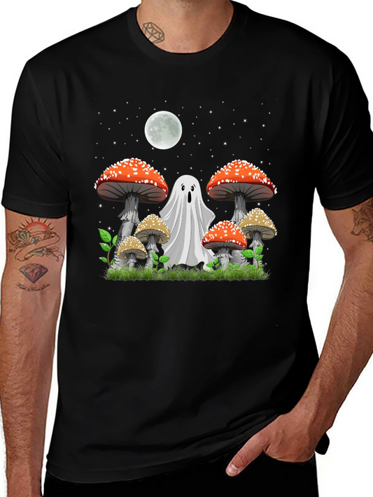 Ghost & Mushroom Graphic Tee