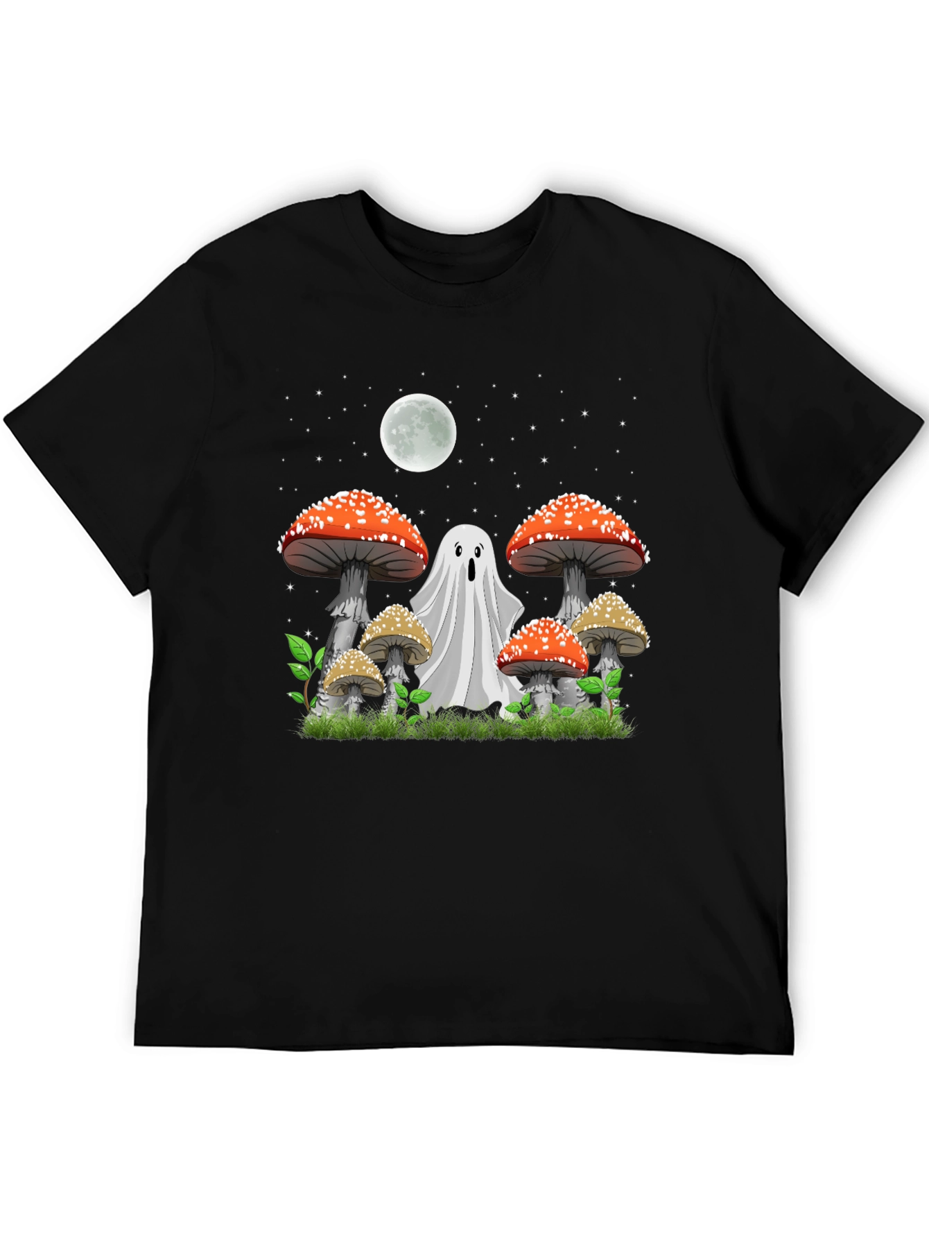Ghost & Mushroom Graphic Tee