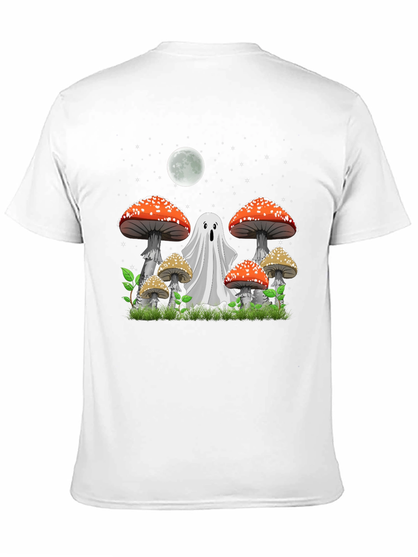 Ghost & Mushroom Graphic Tee