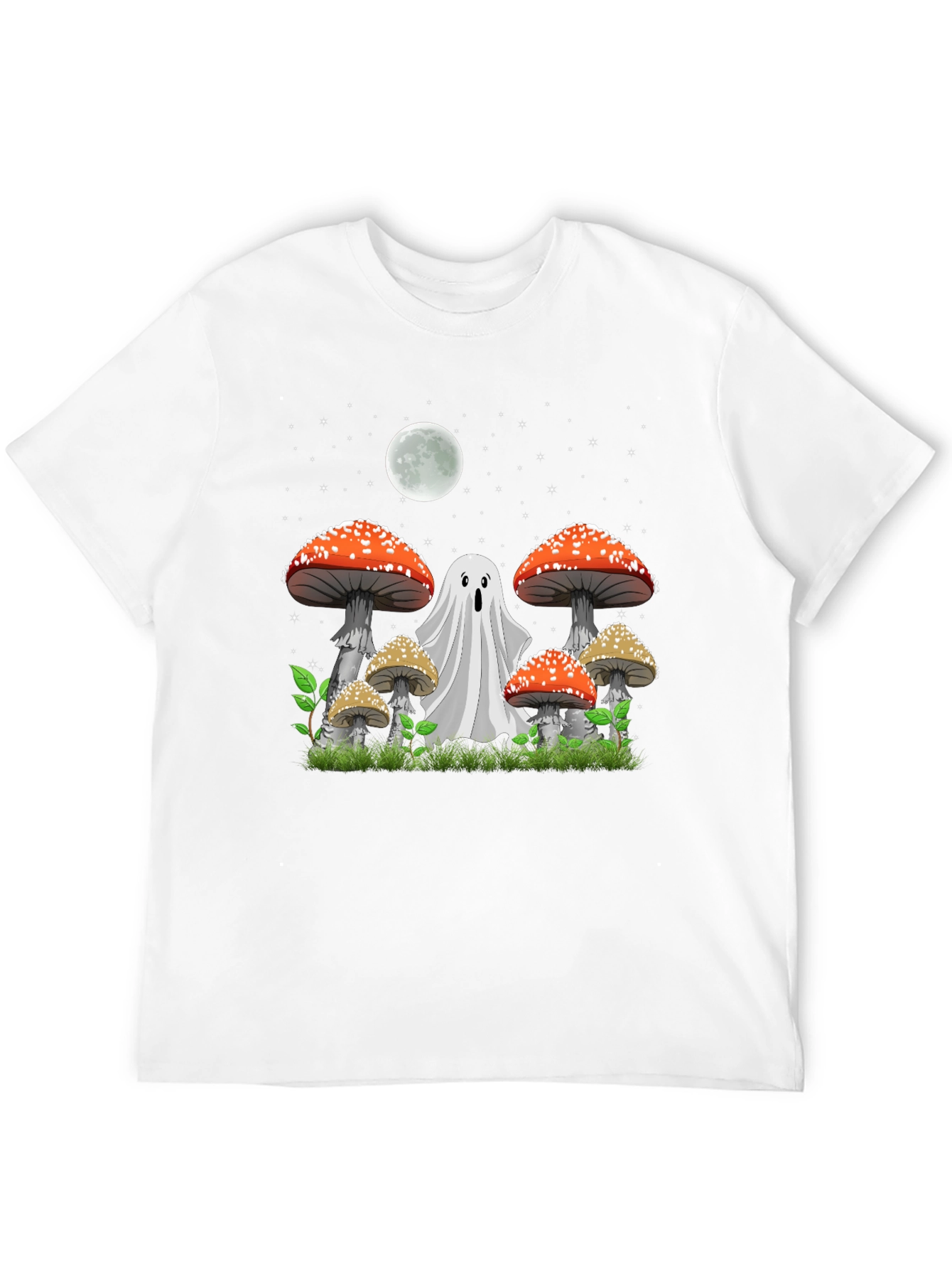Ghost & Mushroom Graphic Tee