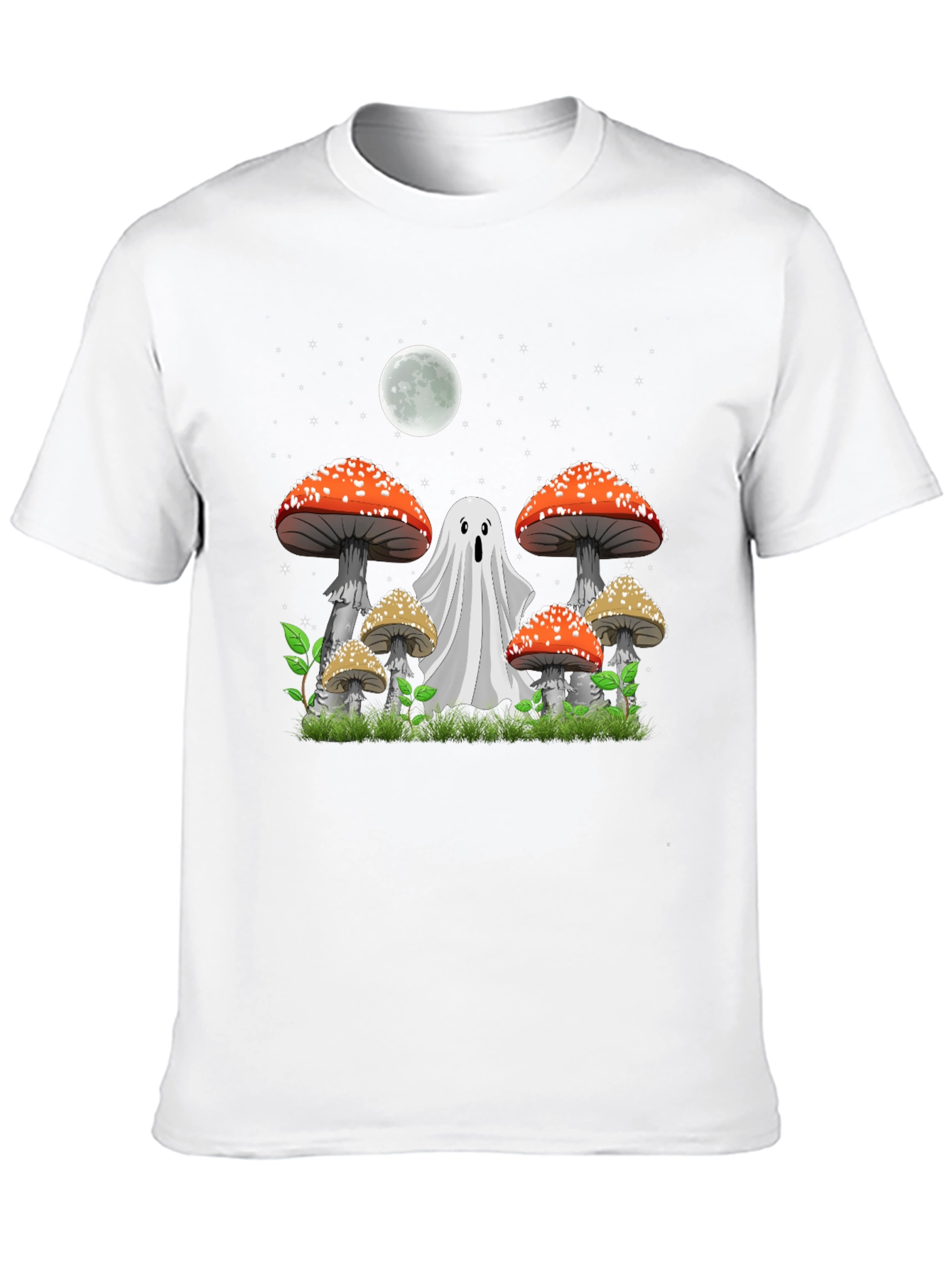 Ghost & Mushroom Graphic Tee