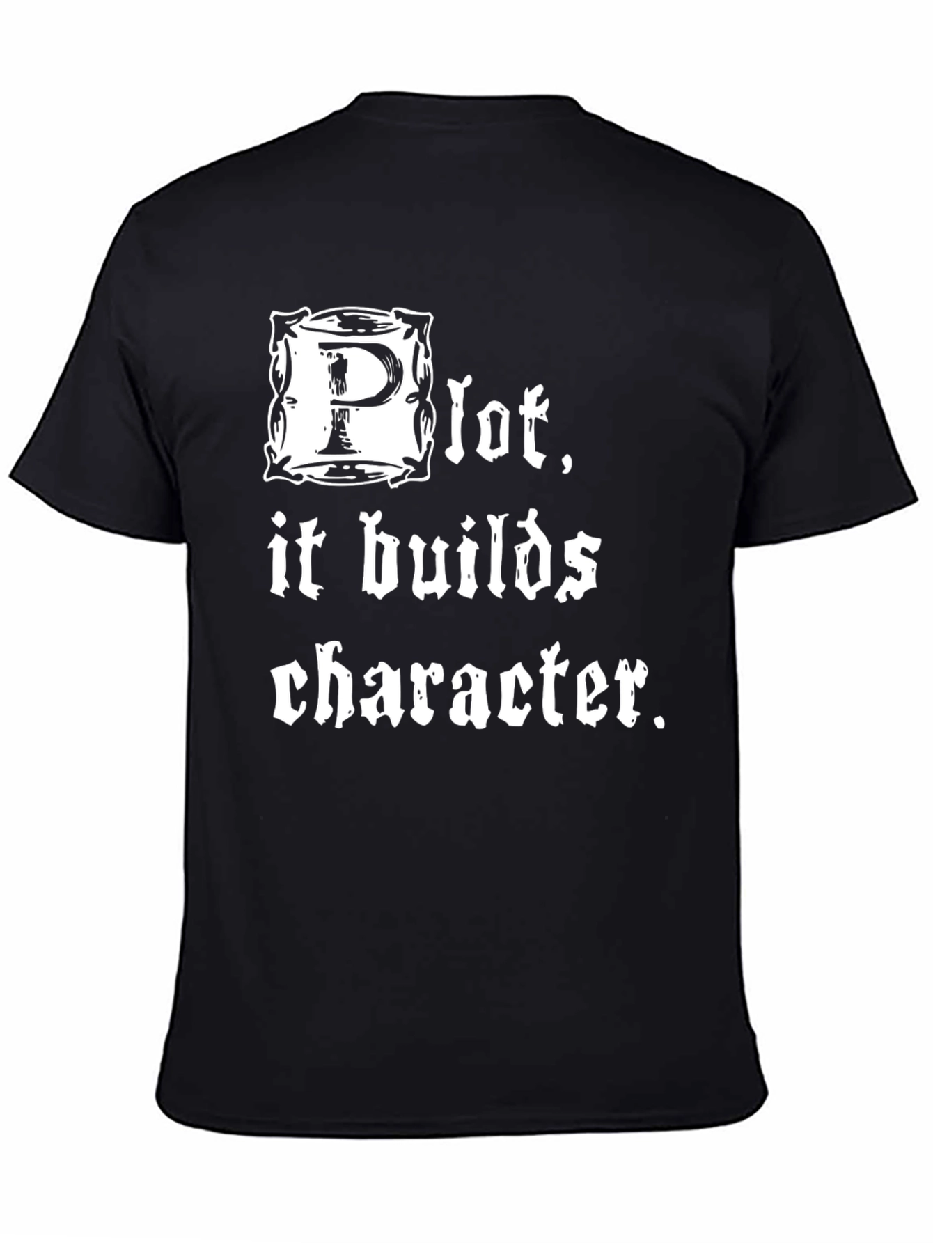 Pilot Builds Character - Graphic T-Shirt