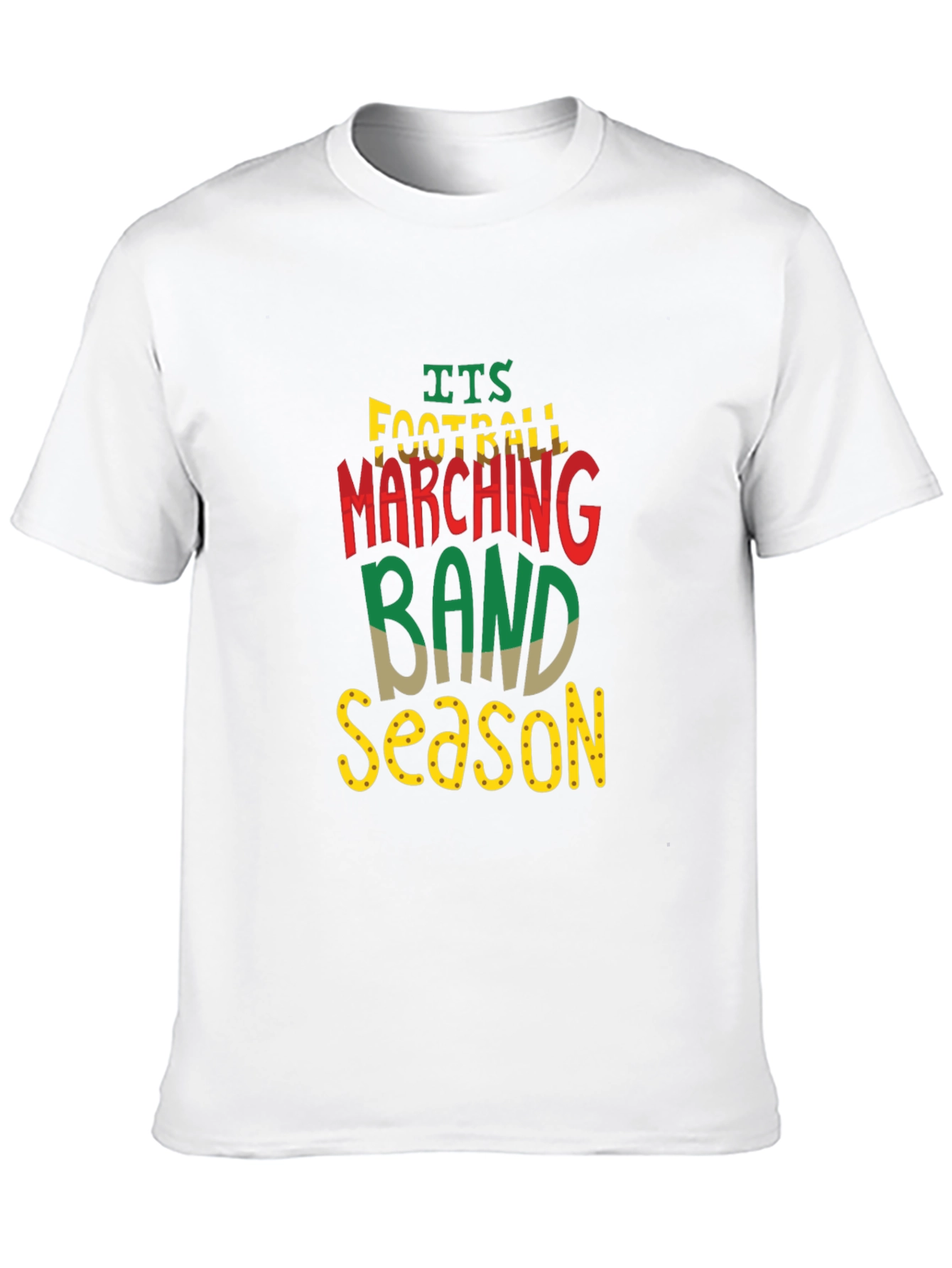 Football Marching Band Season T-Shirt