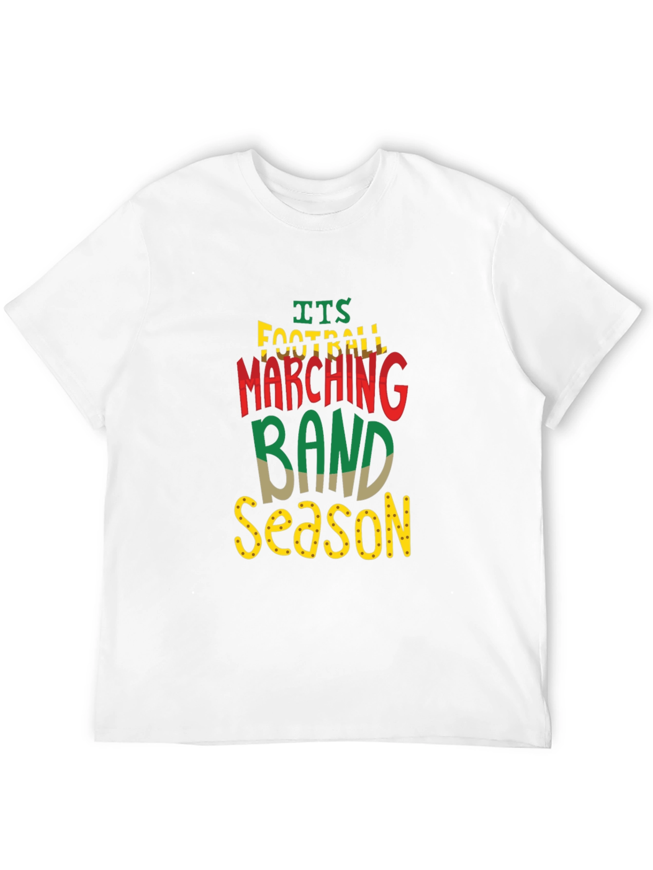 Football Marching Band Season T-Shirt