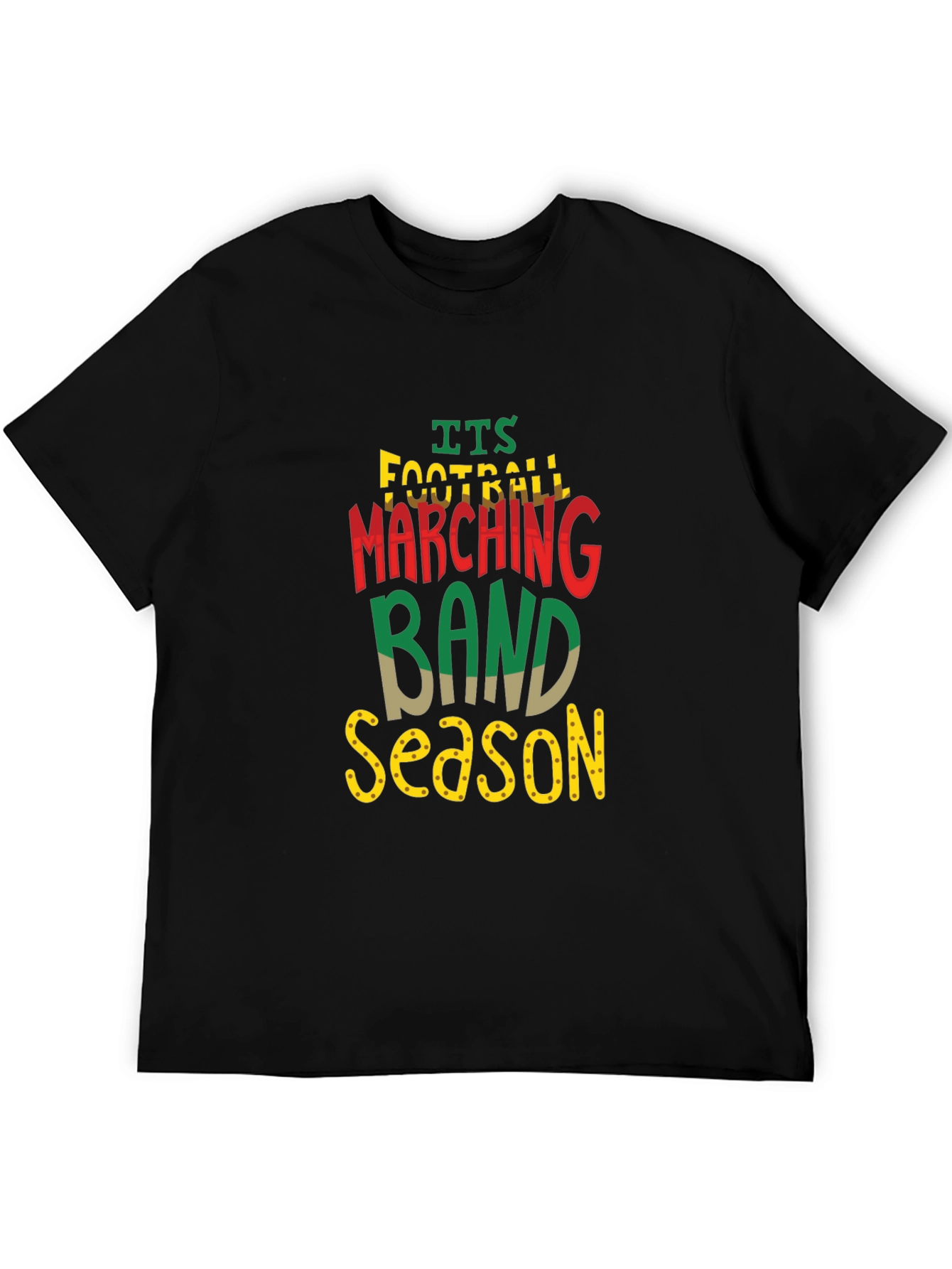 Football Marching Band Season T-Shirt