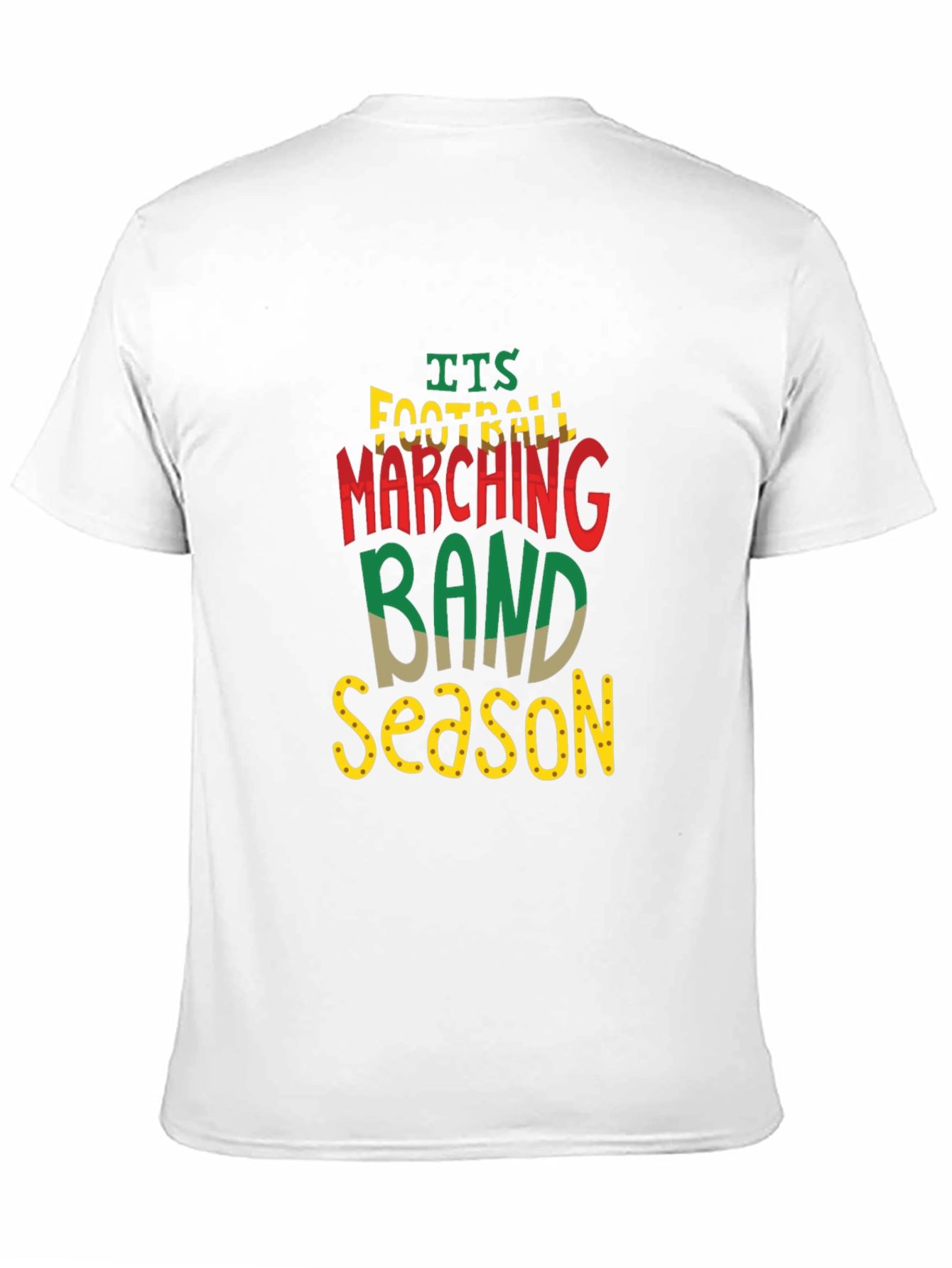 Football Marching Band Season T-Shirt