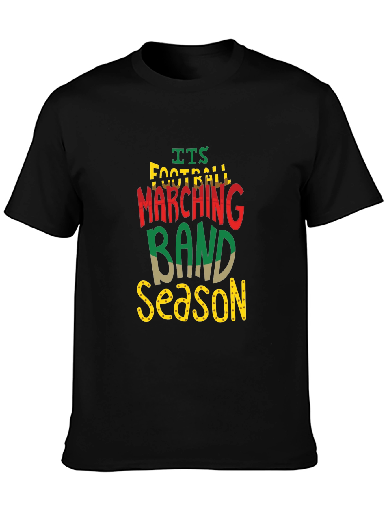 Football Marching Band Season T-Shirt