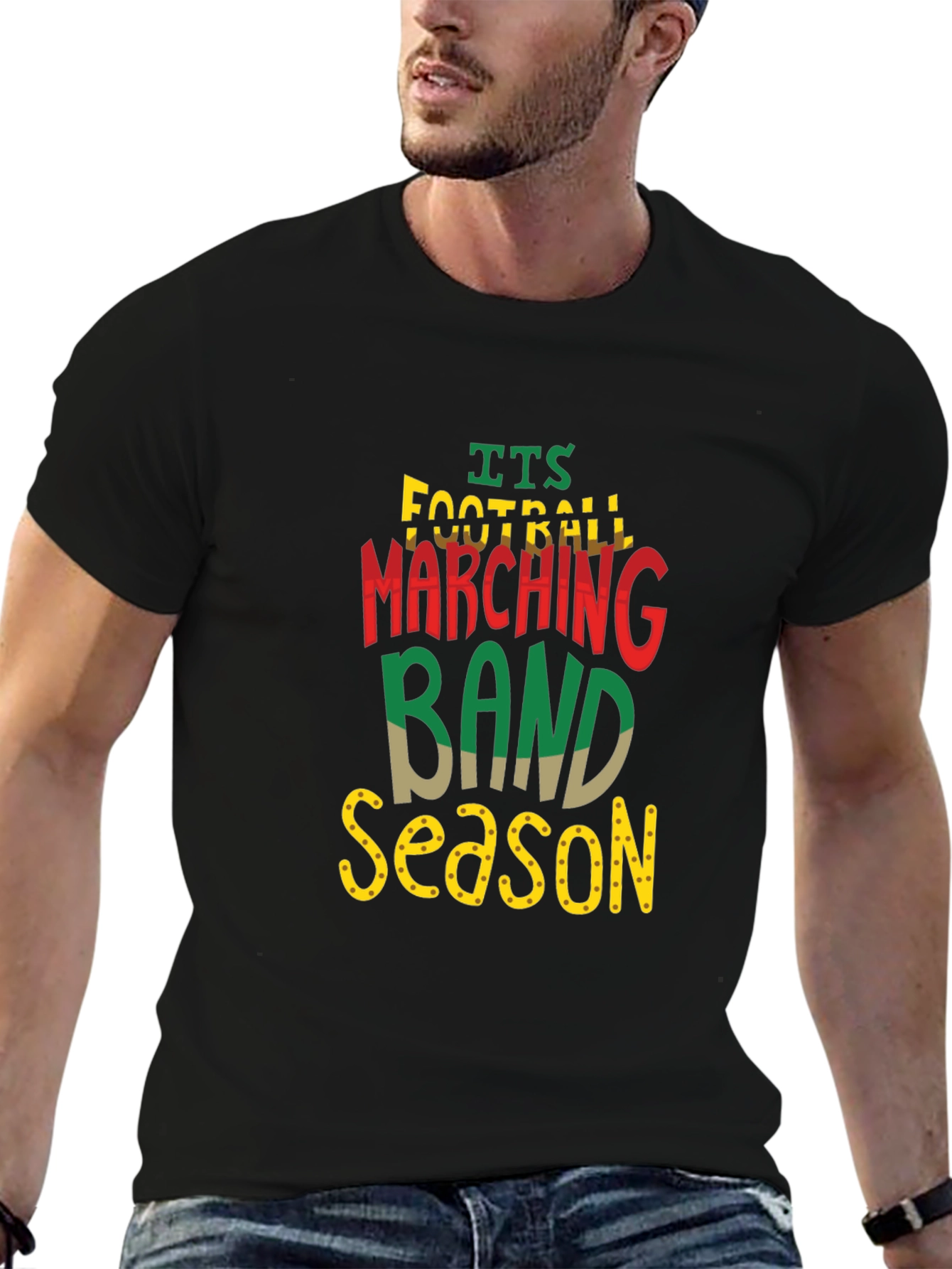 Football Marching Band Season T-Shirt