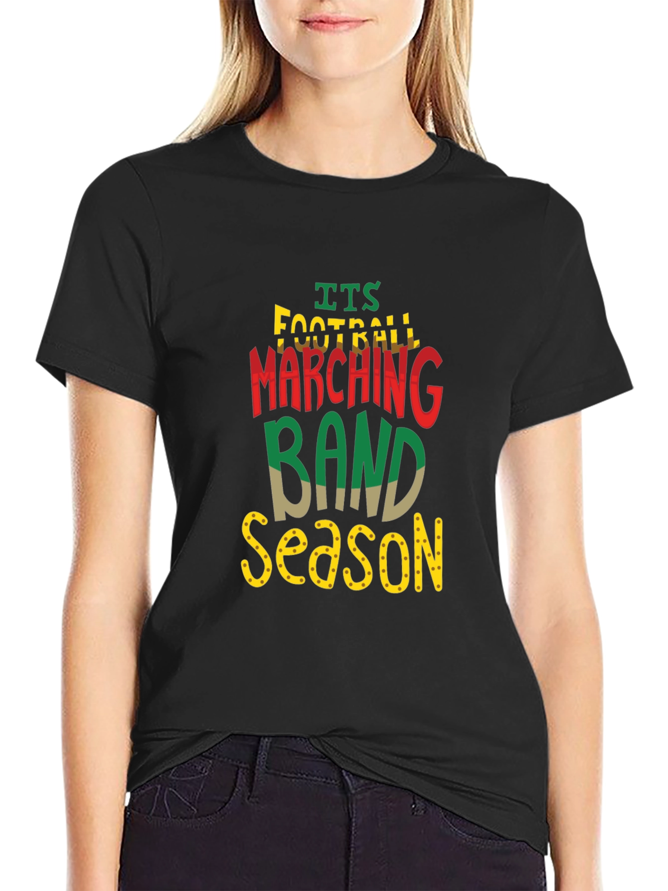 Football Marching Band Season T-Shirt