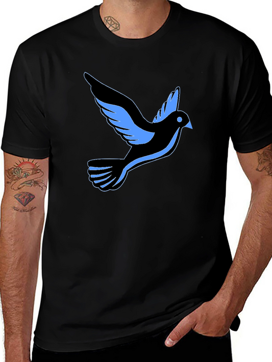 Black Dove Graphic Tee - Stylish and Comfortable