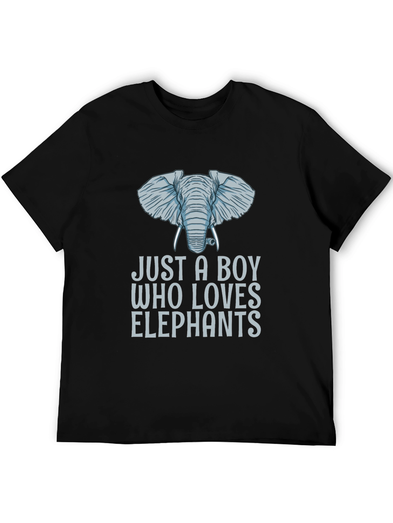 Just A Boy Who Loves Elephants T-Shirt