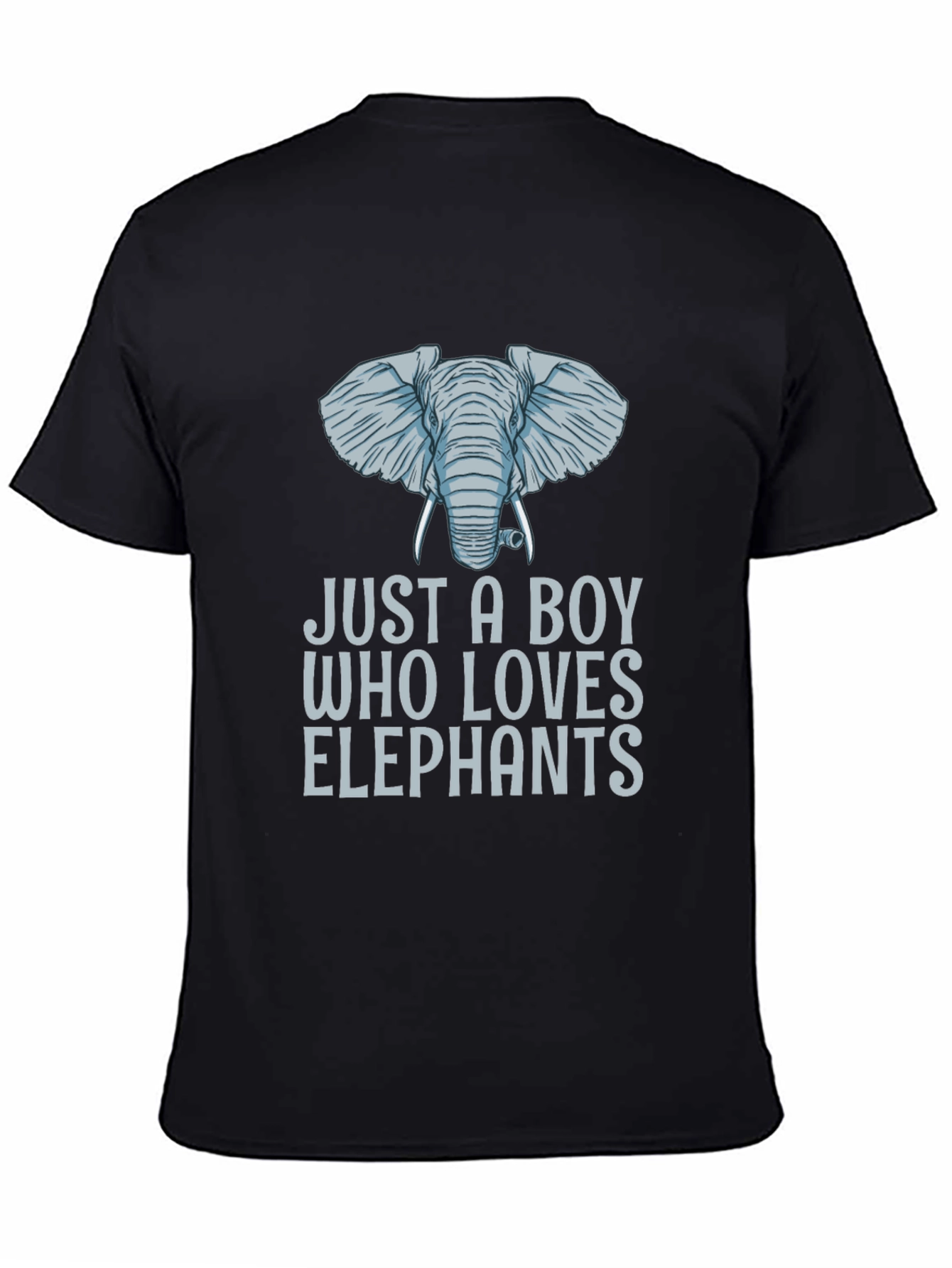 Just A Boy Who Loves Elephants T-Shirt