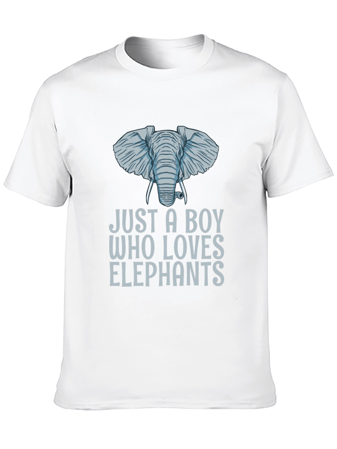 Just A Boy Who Loves Elephants T-Shirt