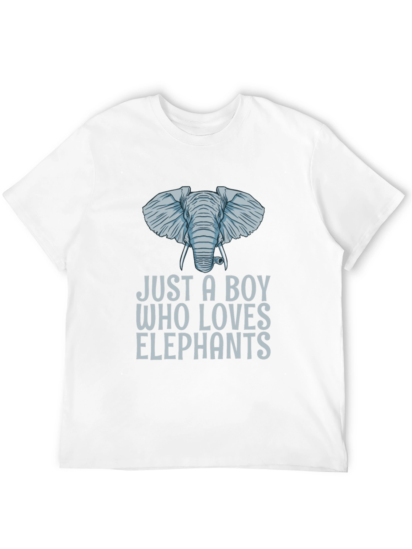 Just A Boy Who Loves Elephants T-Shirt