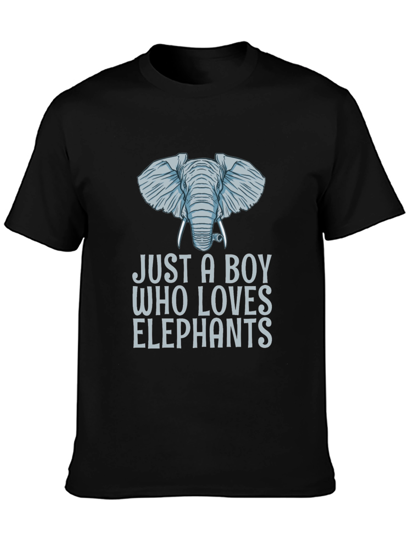Just A Boy Who Loves Elephants T-Shirt