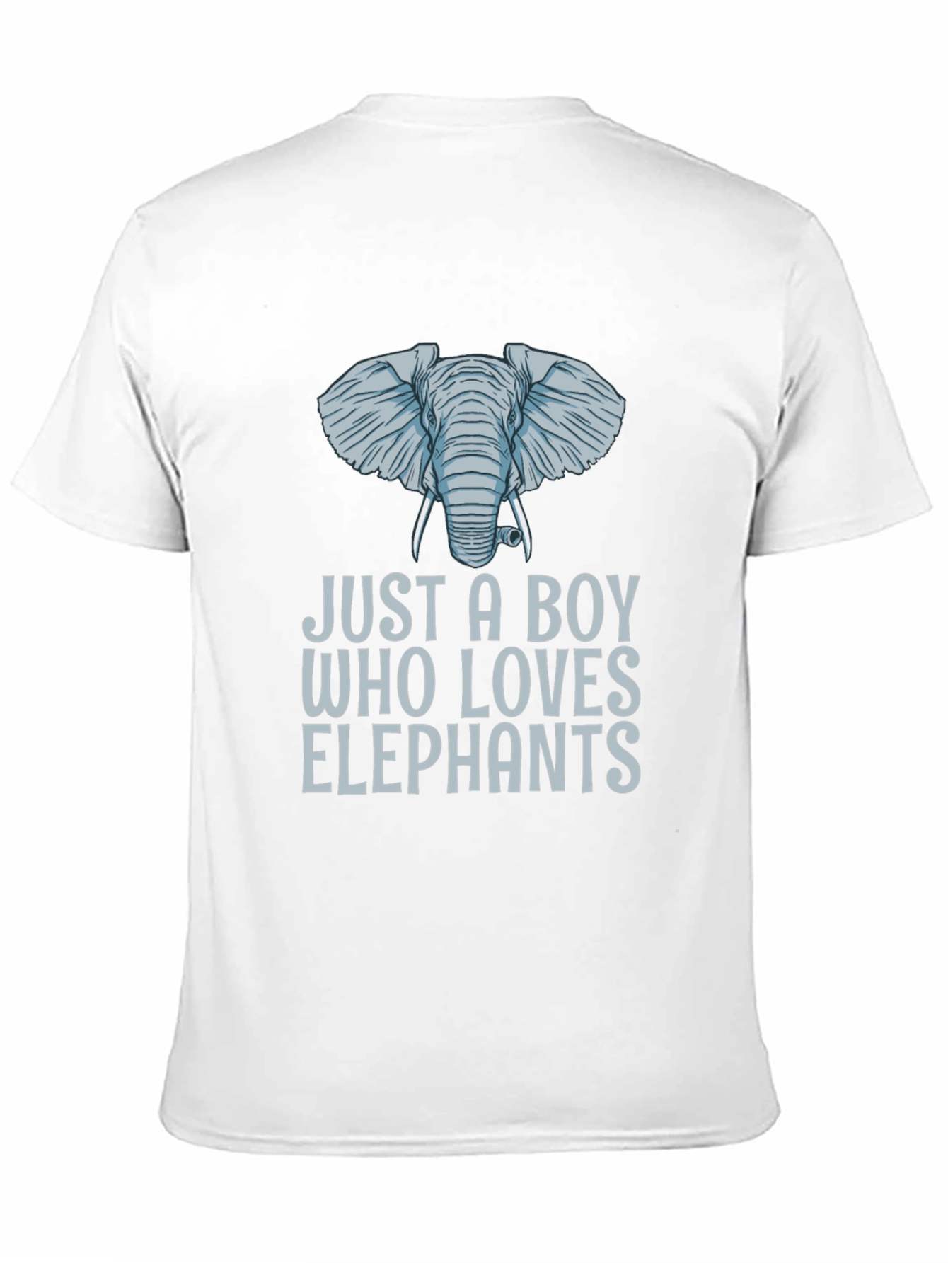 Just A Boy Who Loves Elephants T-Shirt