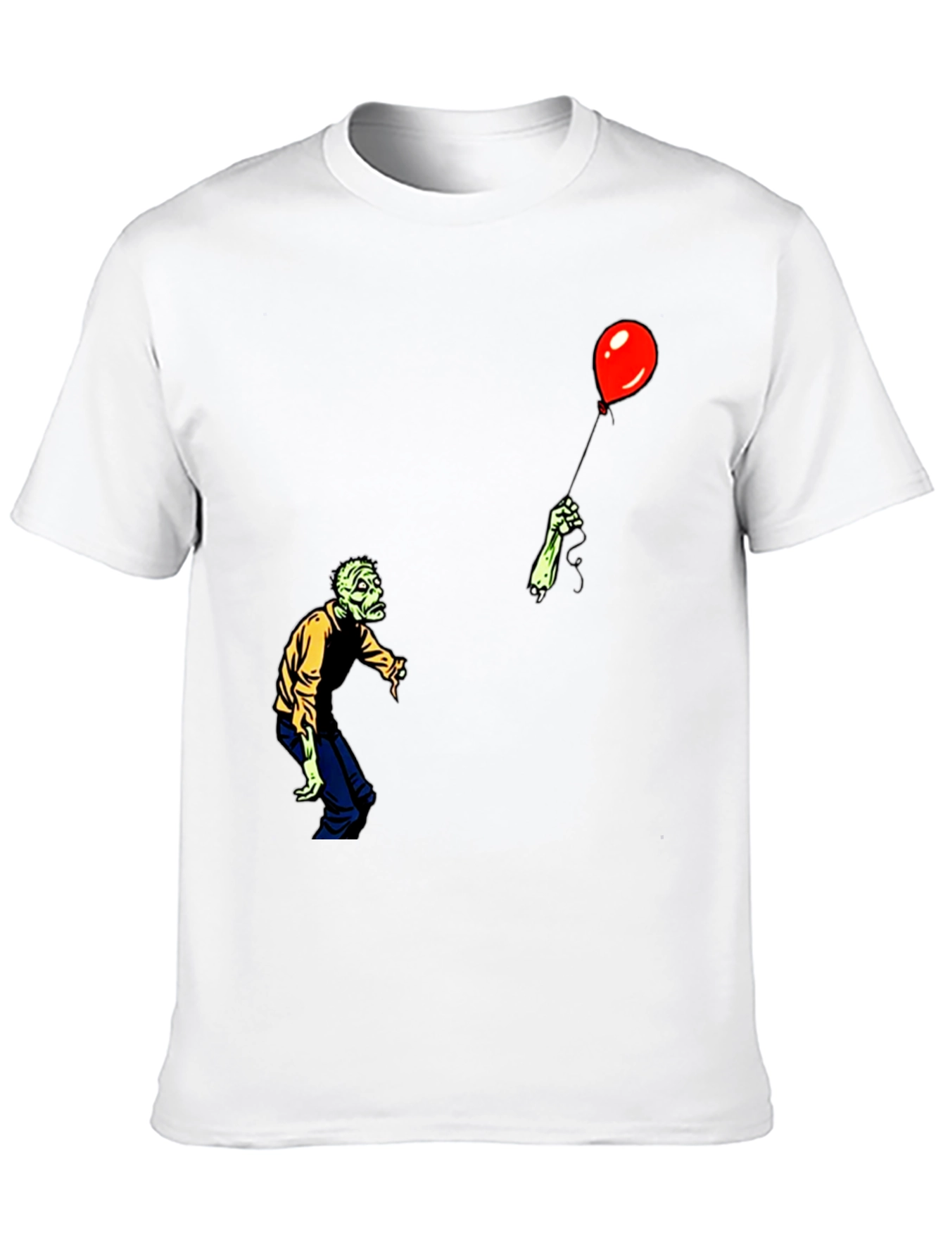 Zombie Balloon Graphic T-Shirt