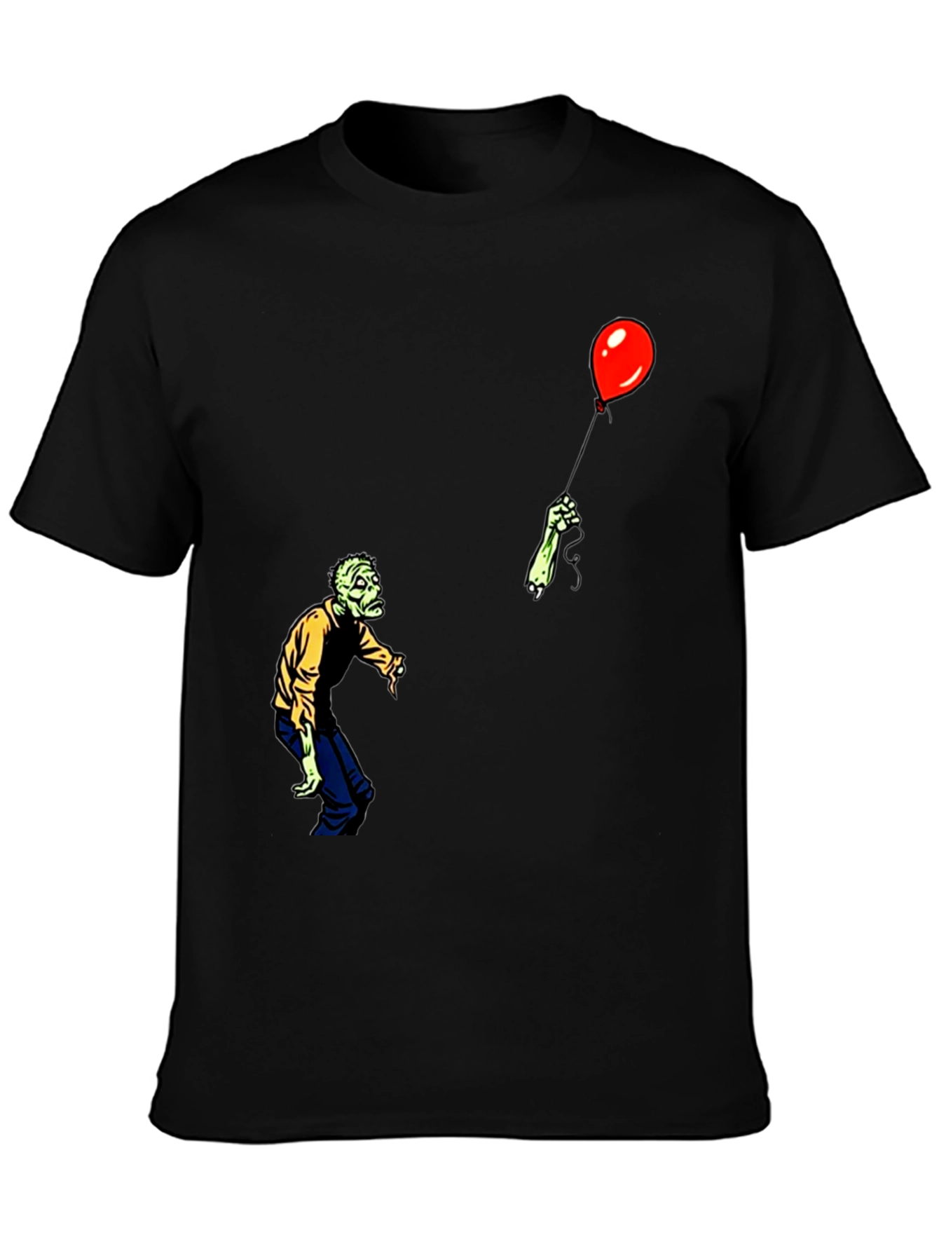 Zombie Balloon Graphic T-Shirt