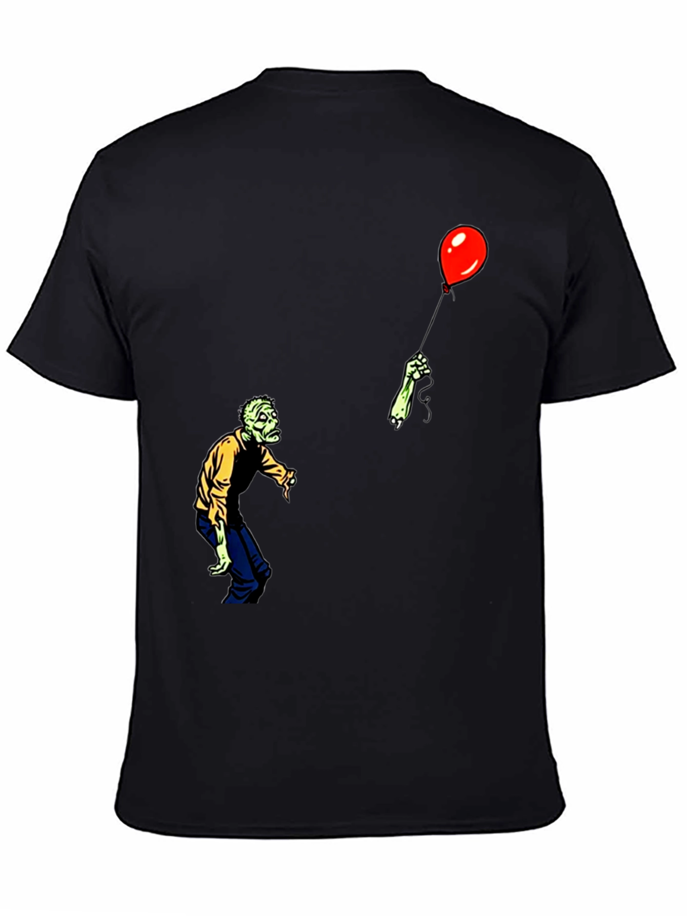 Zombie Balloon Graphic T-Shirt