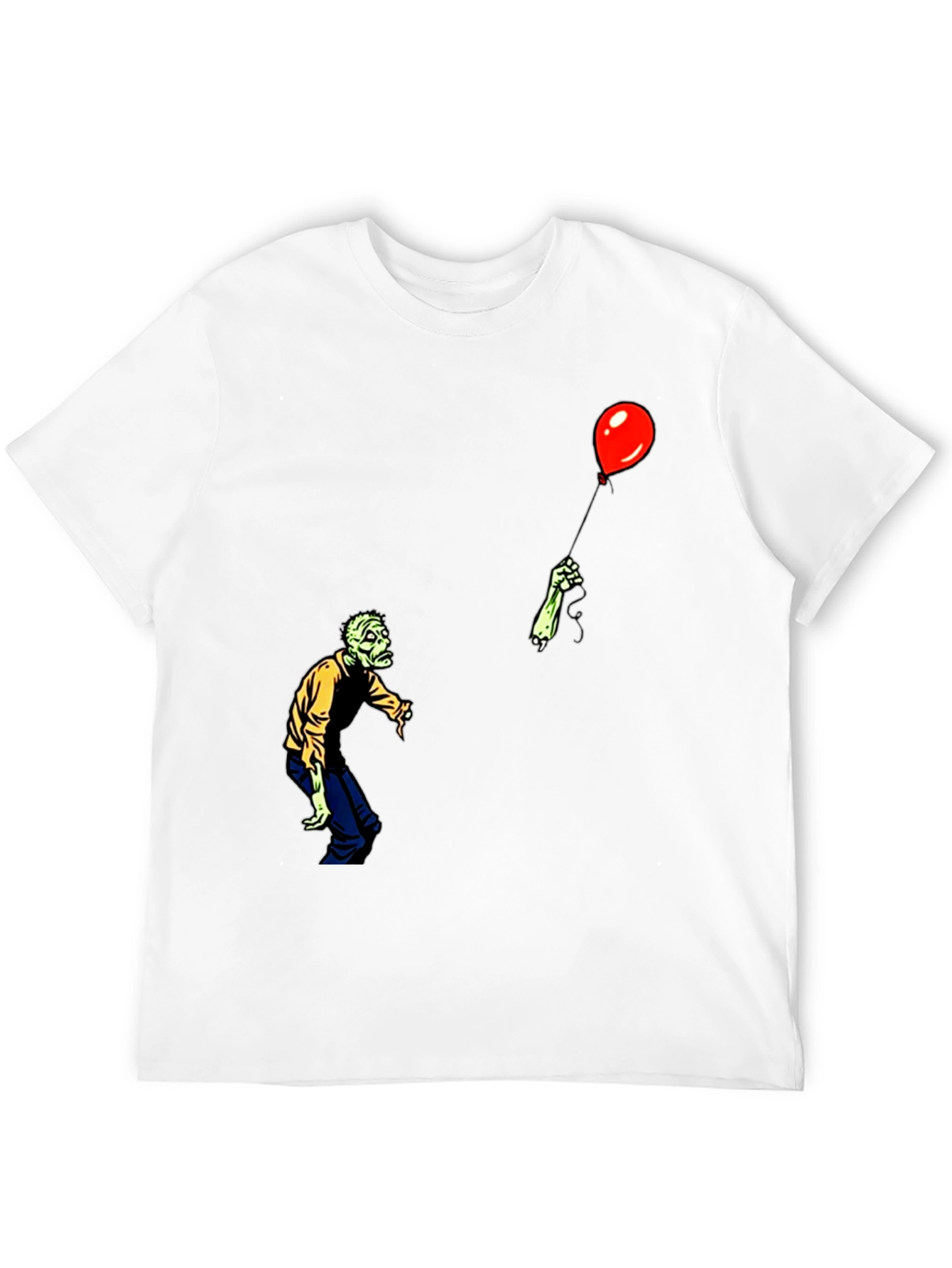 Zombie Balloon Graphic T-Shirt